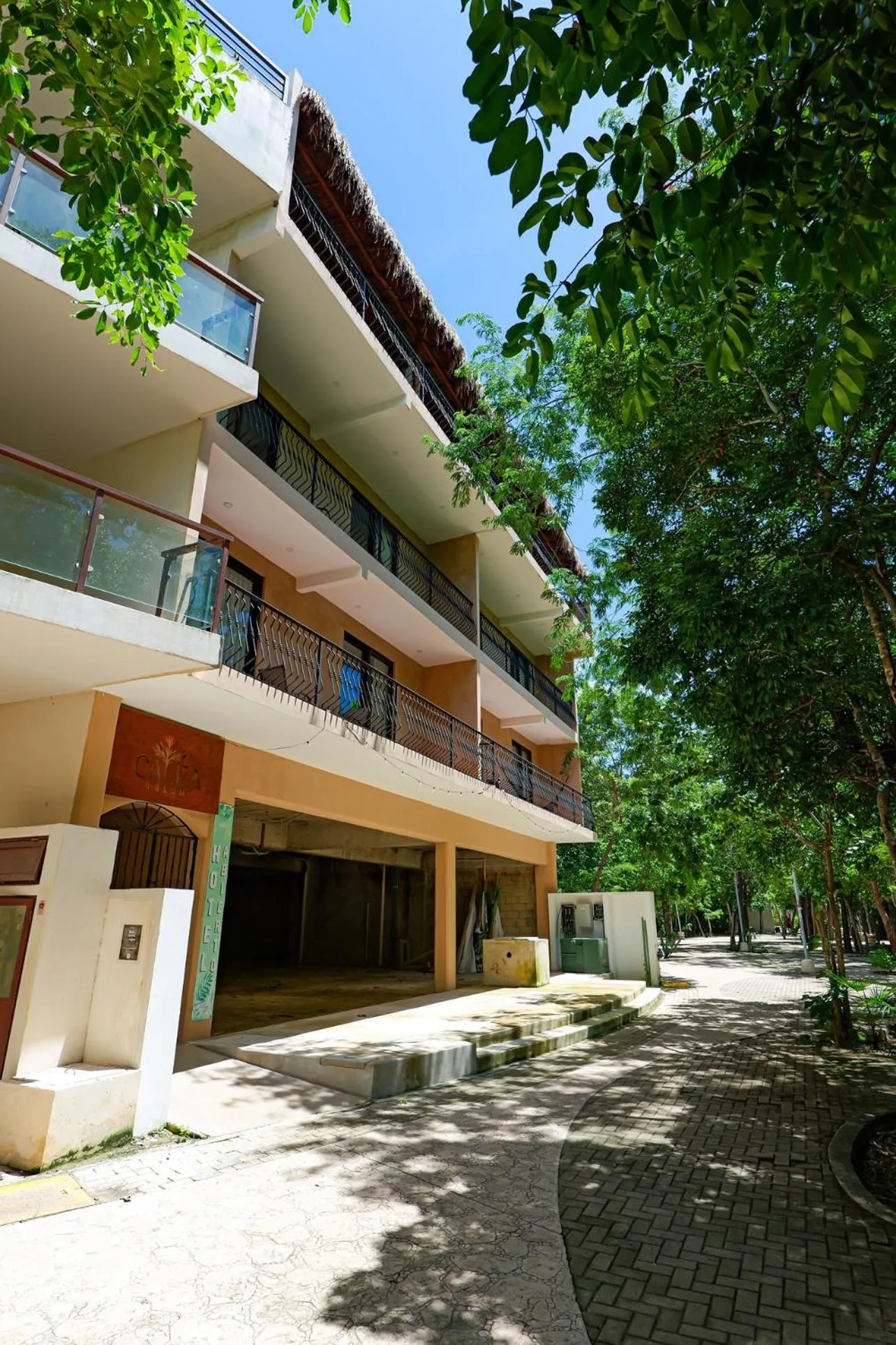 Property building in Calea Tulum Boutique Hotel