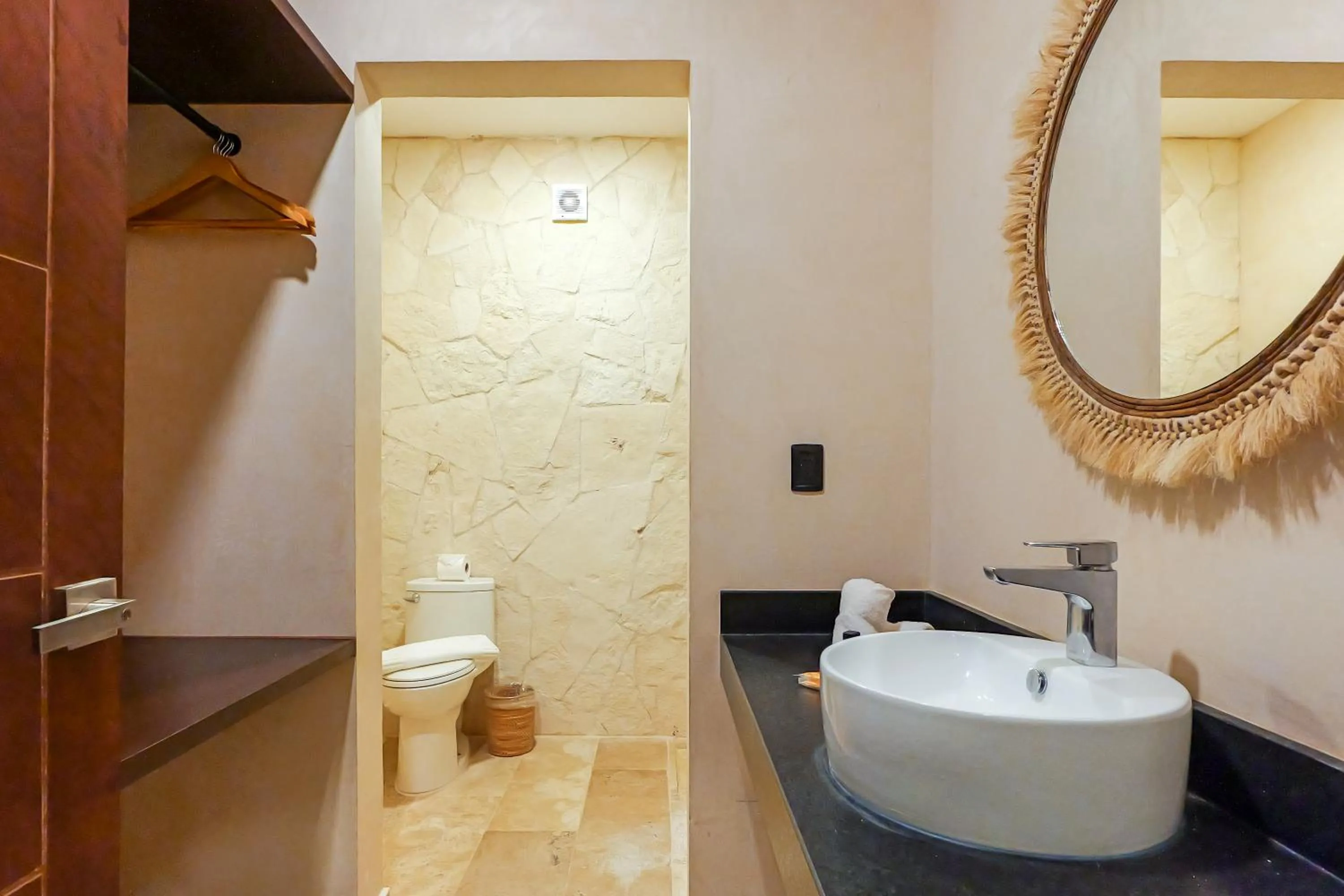 Bathroom in Calea Tulum Boutique Hotel