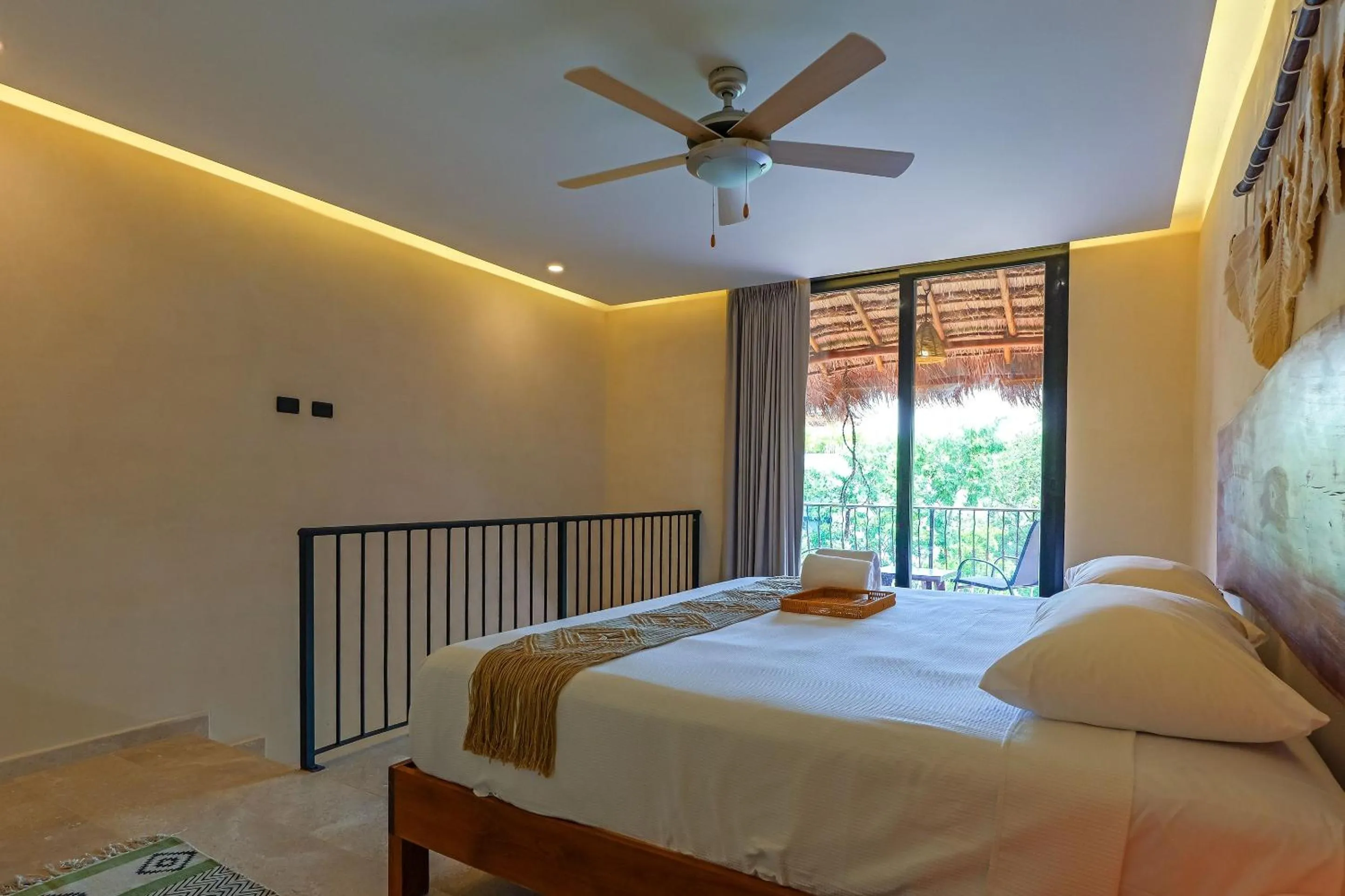 Bed in Calea Tulum Boutique Hotel
