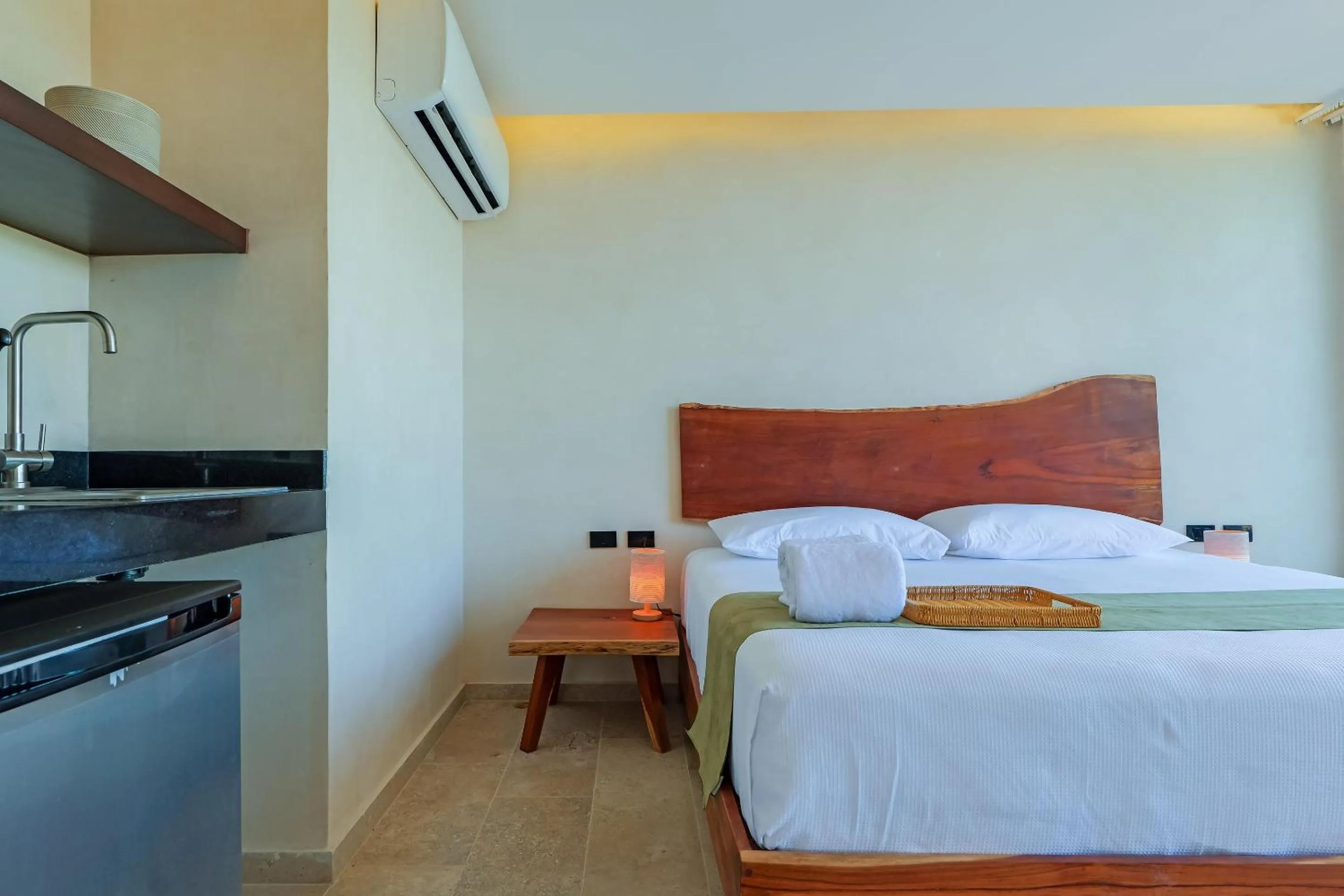 Bed in Calea Tulum Boutique Hotel