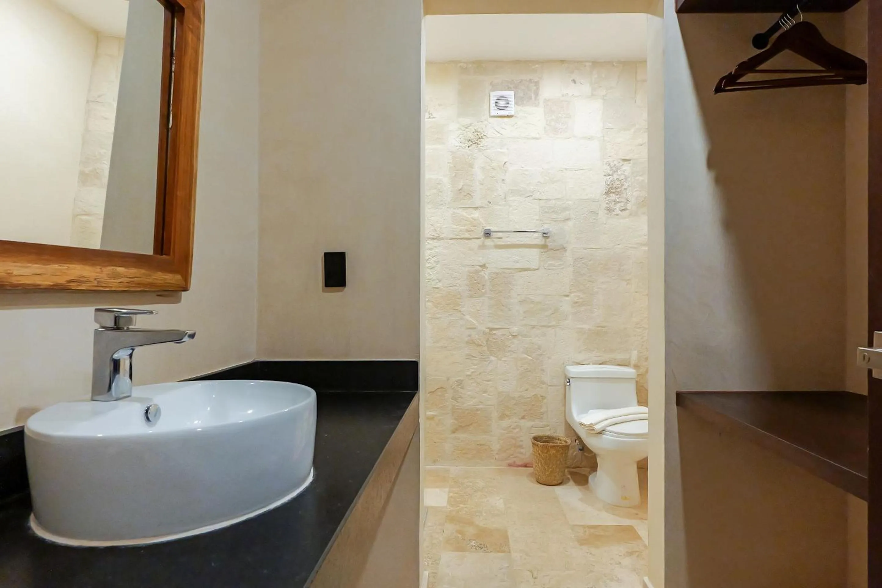 Shower in Calea Tulum Boutique Hotel