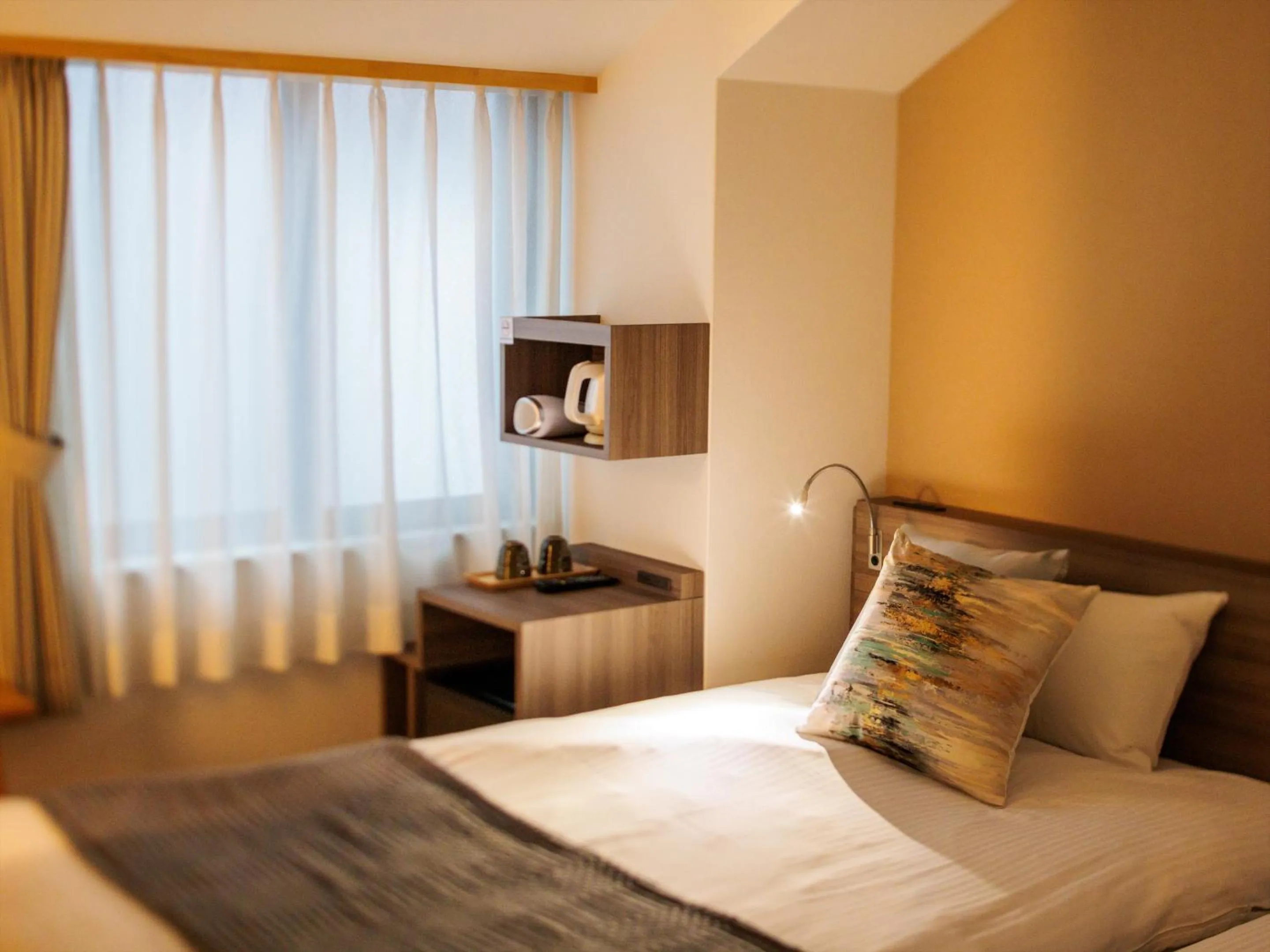 Photo of the whole room, Bed in Giappo Franca Kyoto