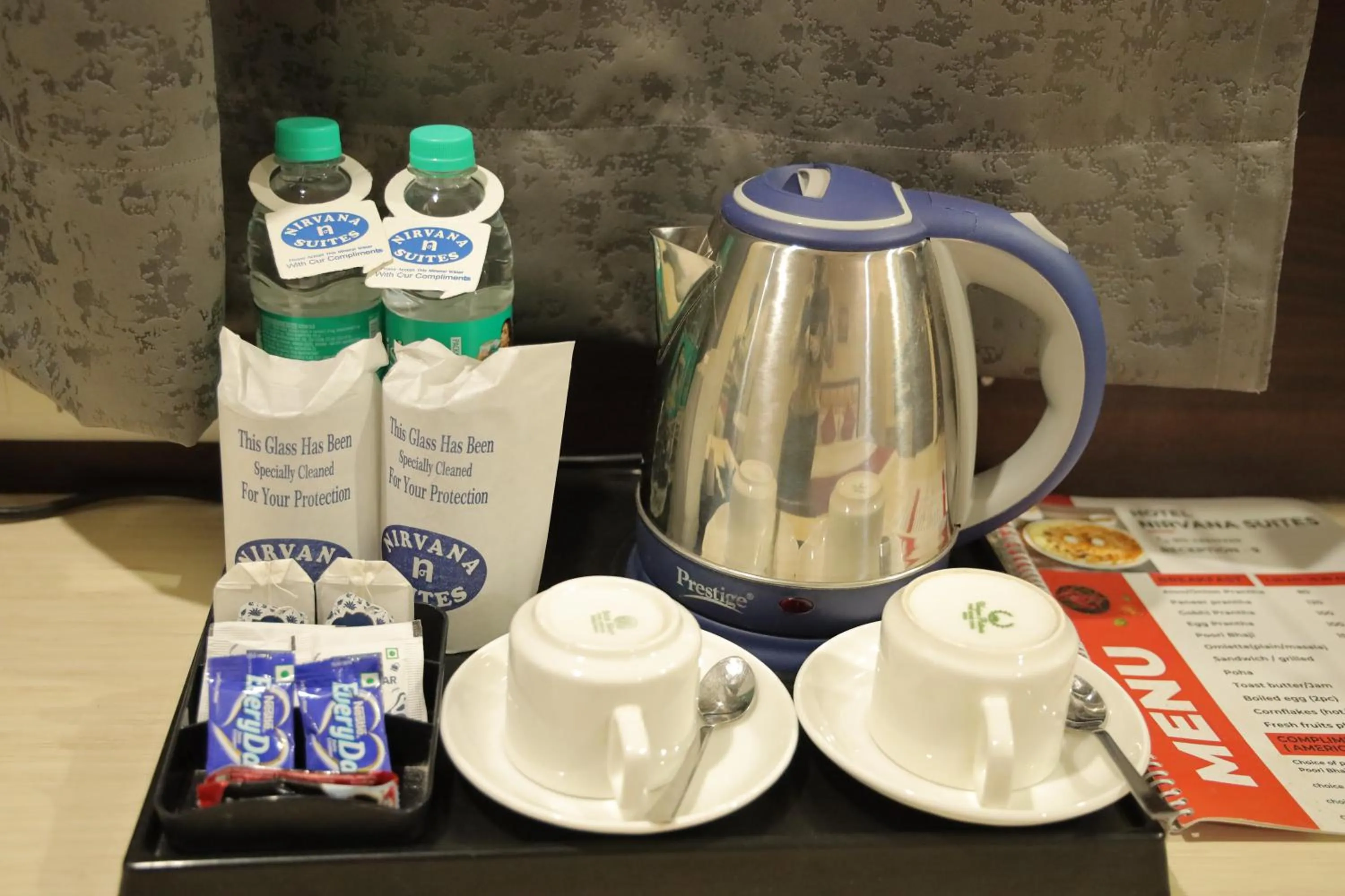 Coffee/tea facilities in Hotel Nirvana Suites
