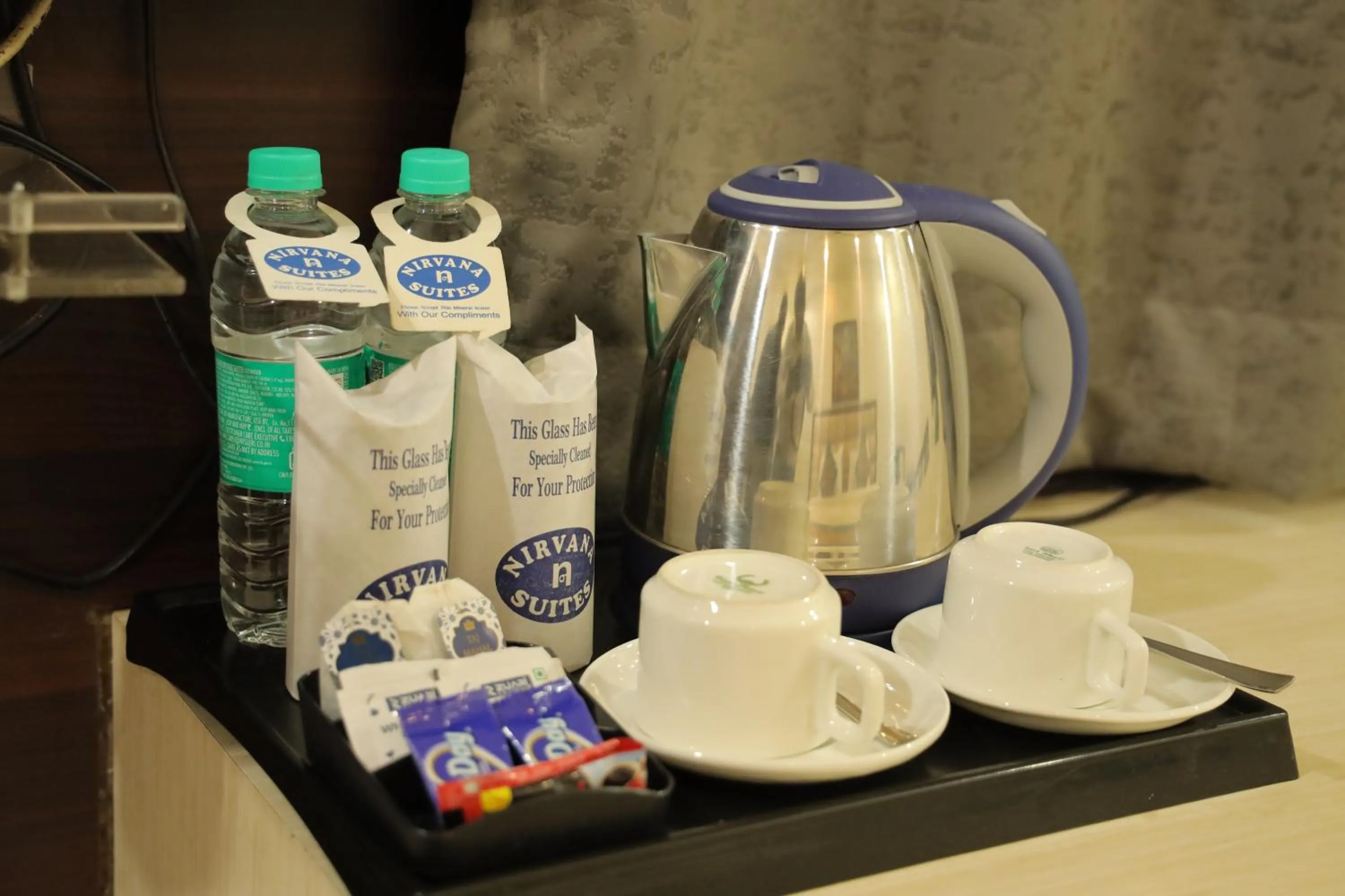 Coffee/tea facilities in Hotel Nirvana Suites