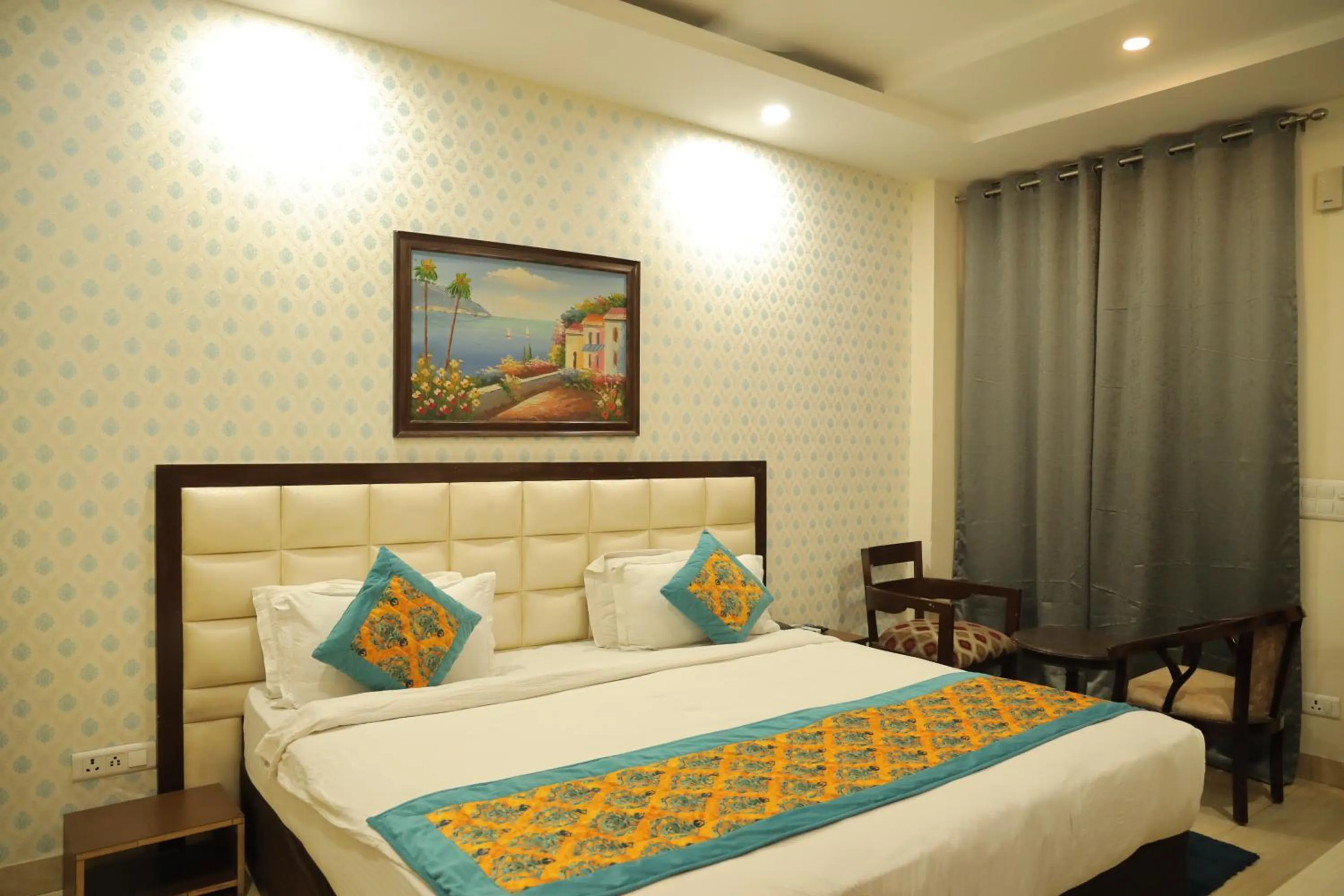 Bedroom, Bed in Hotel Nirvana Suites