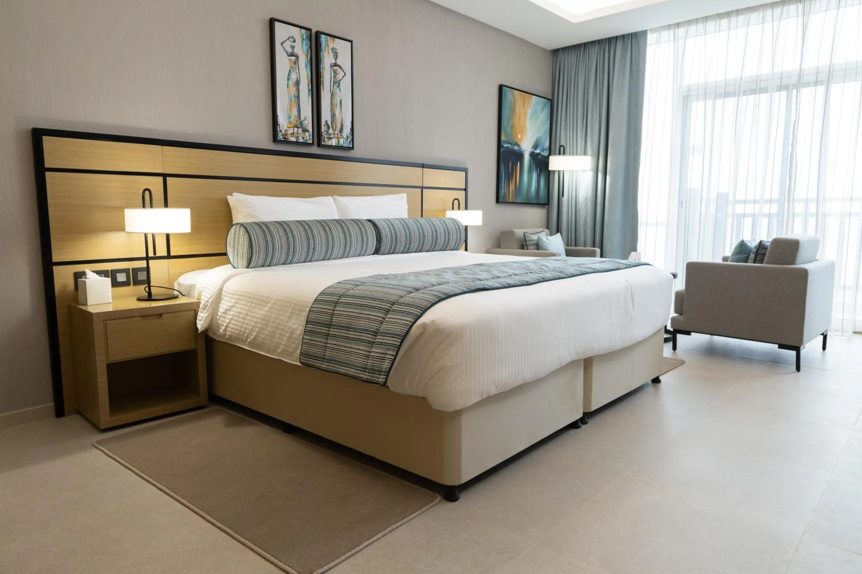 Bedroom, Bed in Djibouti Ayla Grand Hotel & Mall