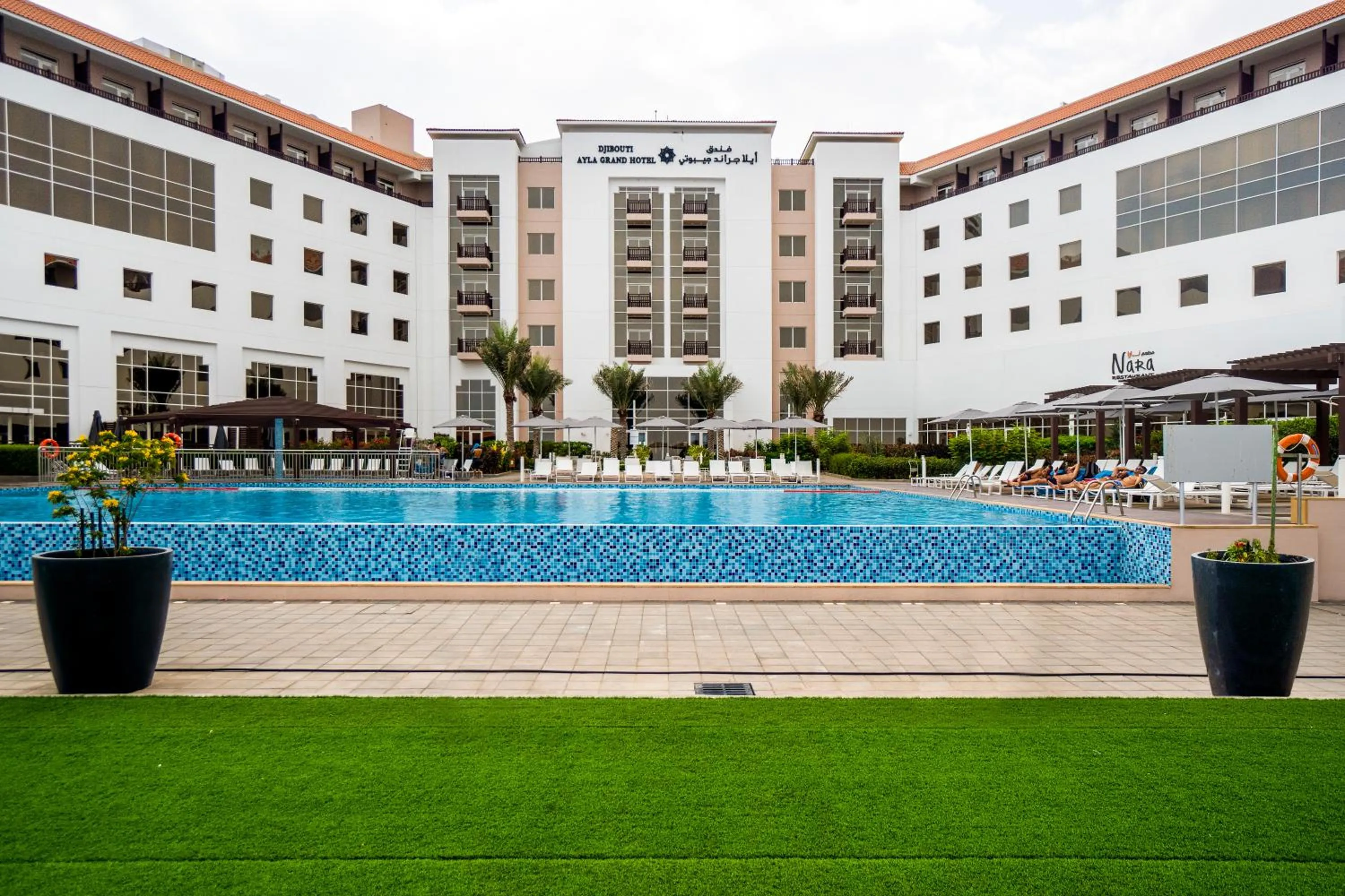 Swimming pool in Djibouti Ayla Grand Hotel & Mall
