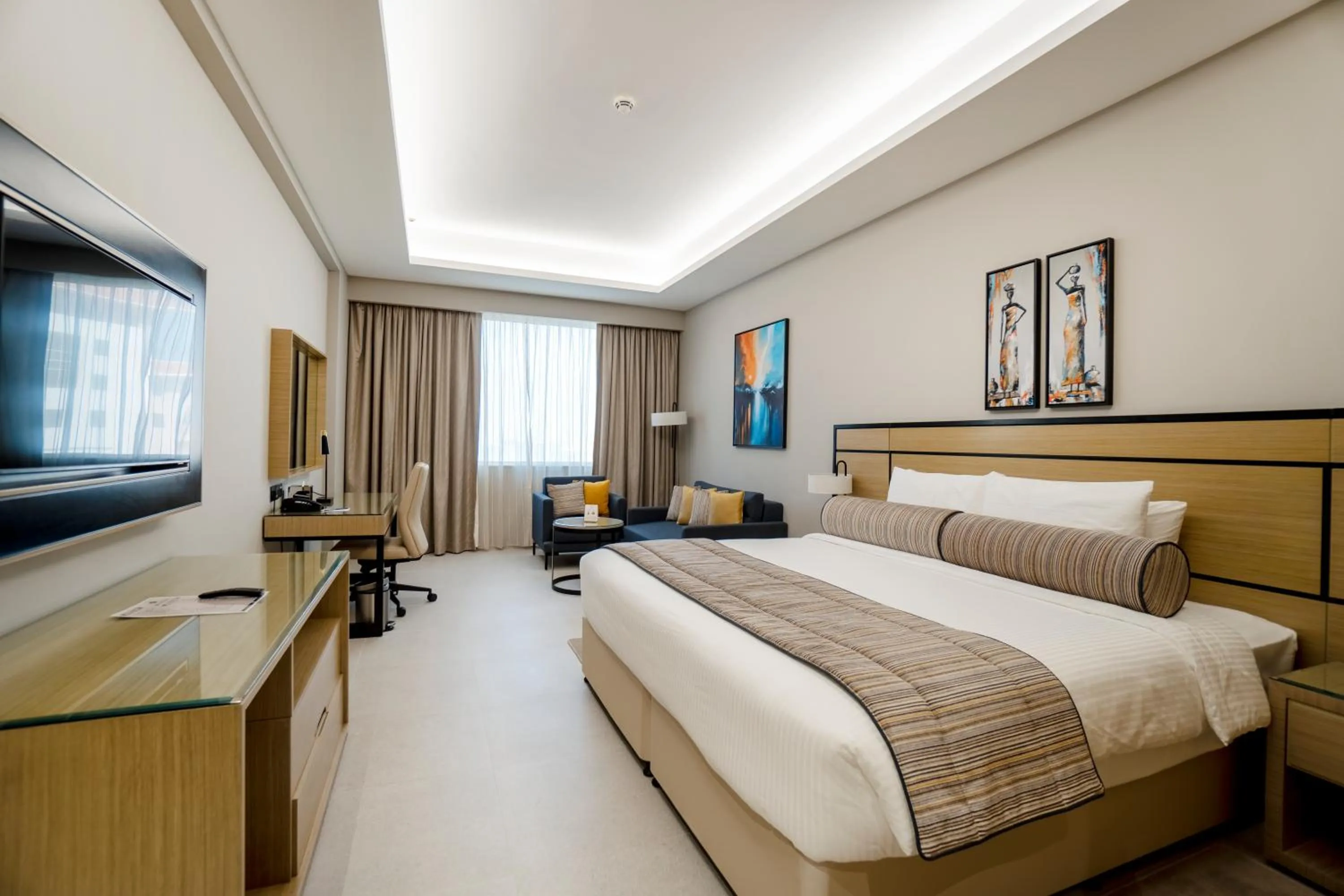 Bedroom, Bed in Djibouti Ayla Grand Hotel & Mall