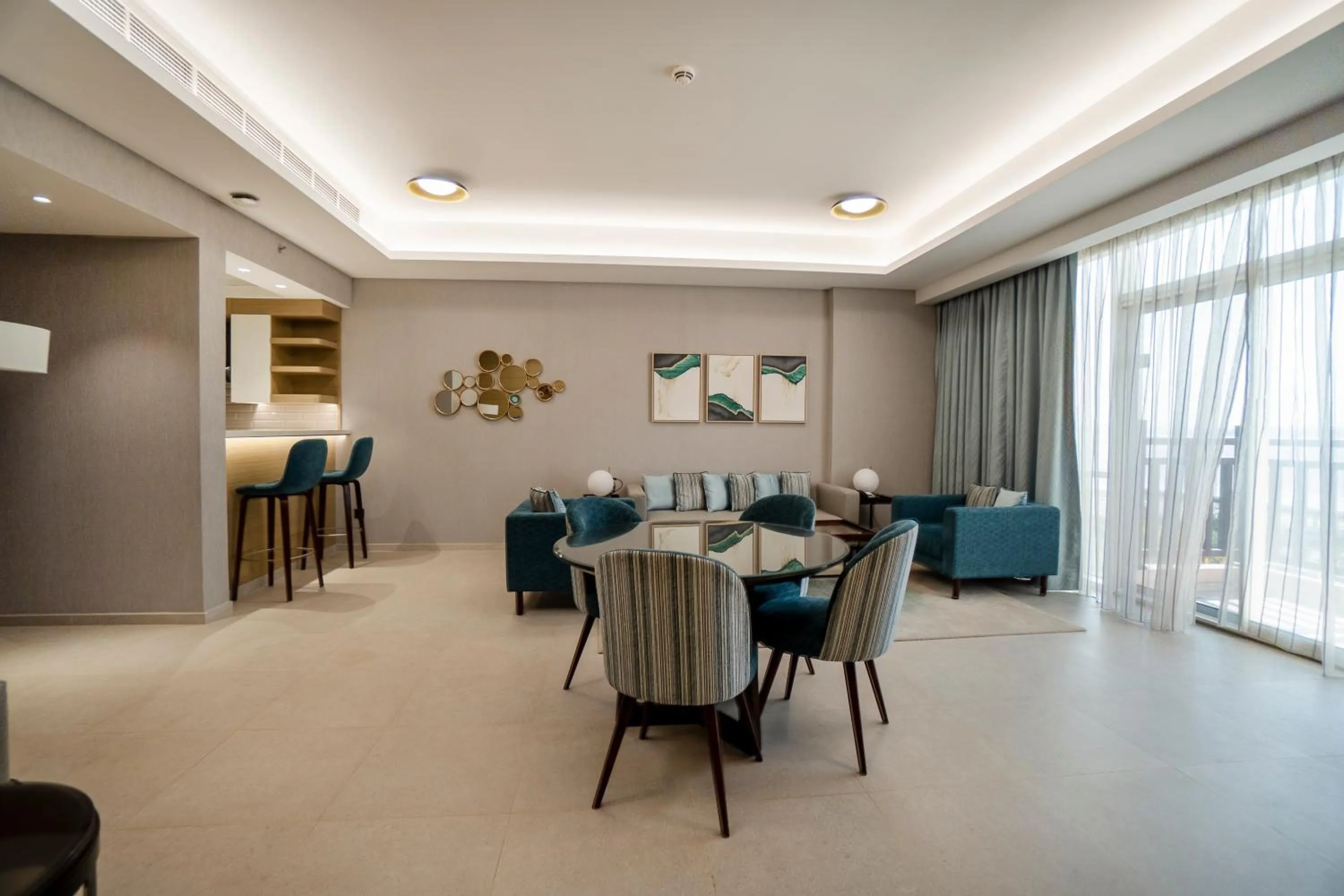 Living room in Djibouti Ayla Grand Hotel & Mall