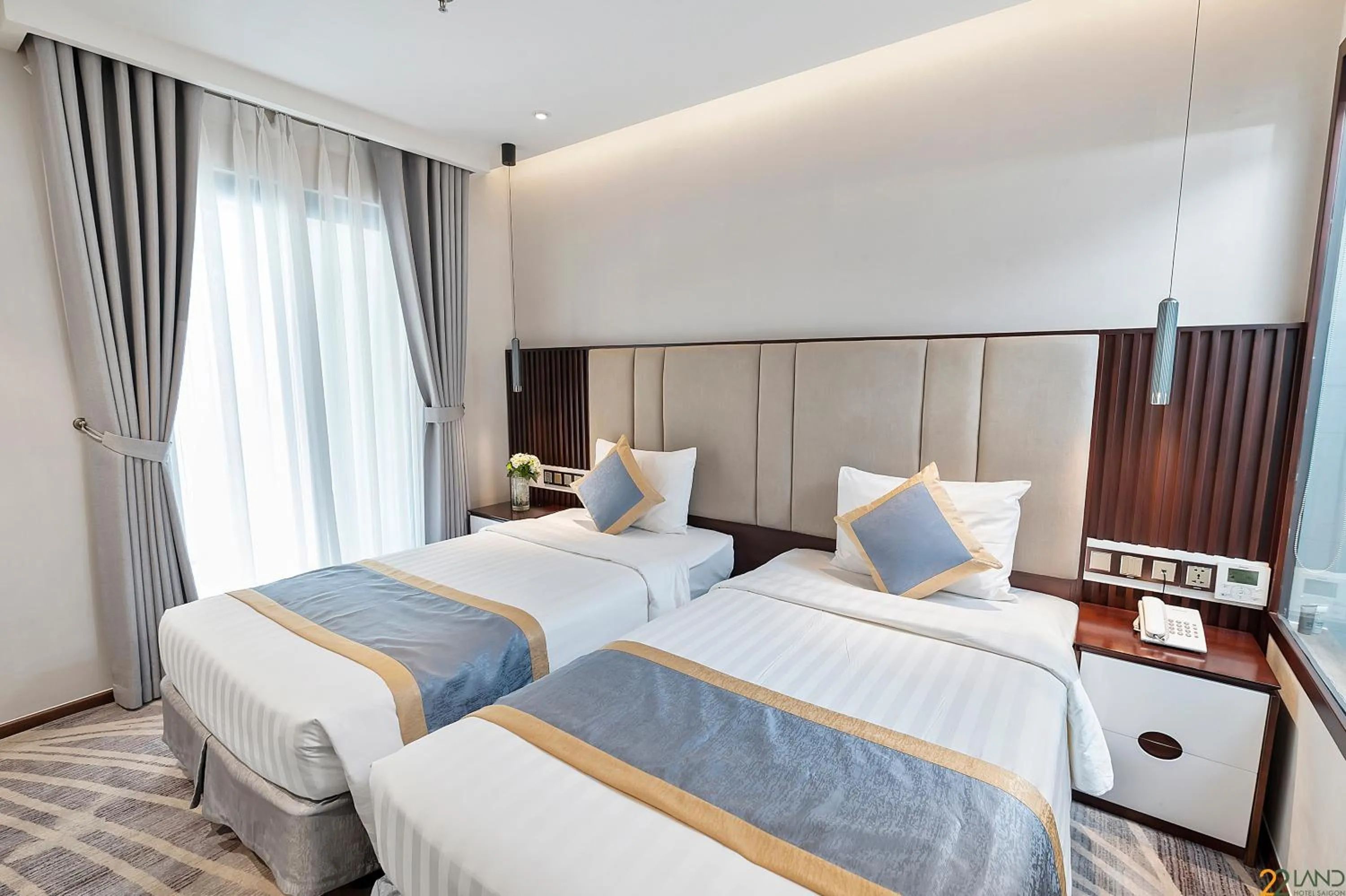 Bedroom, Bed in 22Land Hotel Saigon