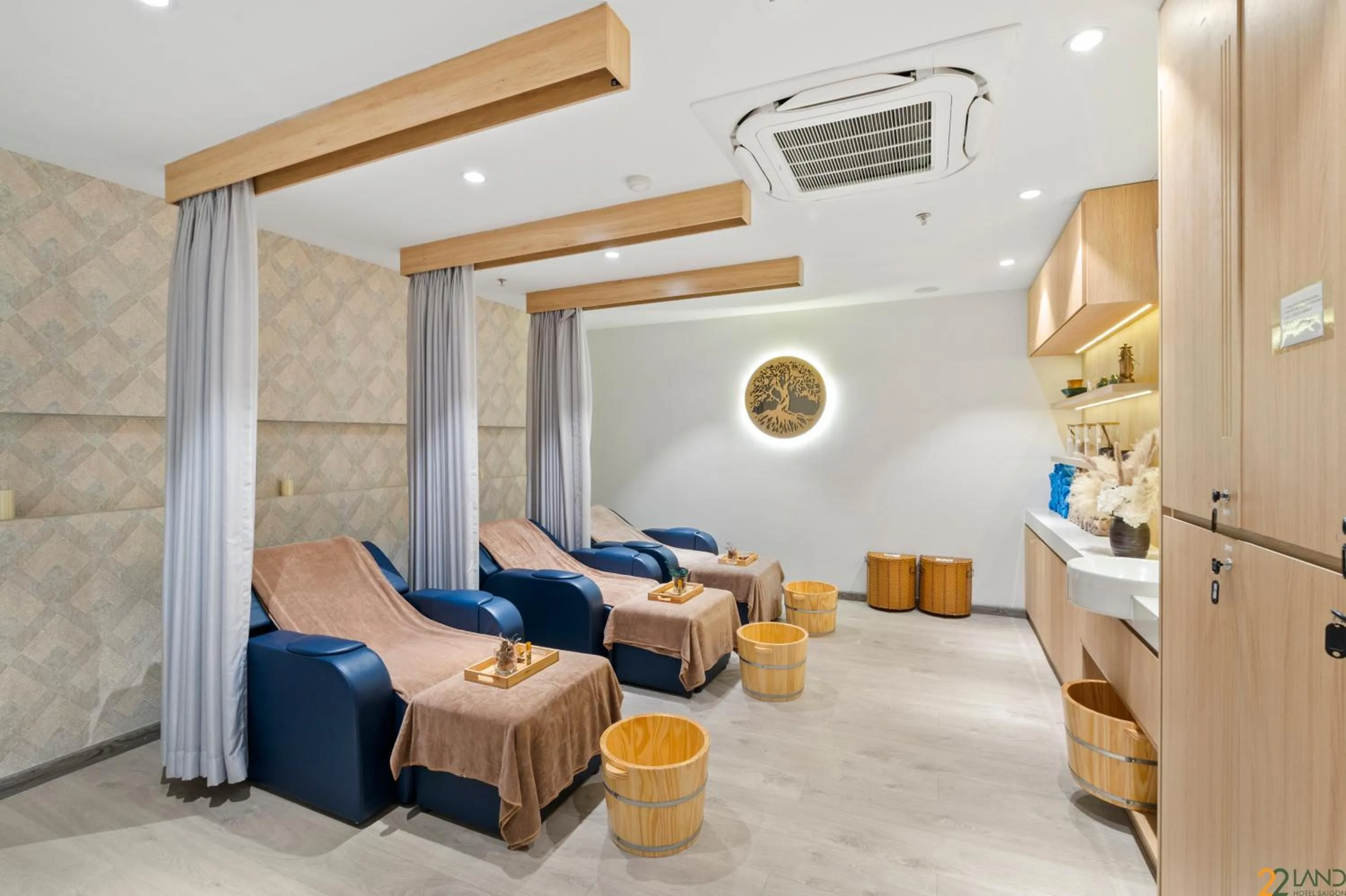 Seating area in 22Land Hotel Saigon