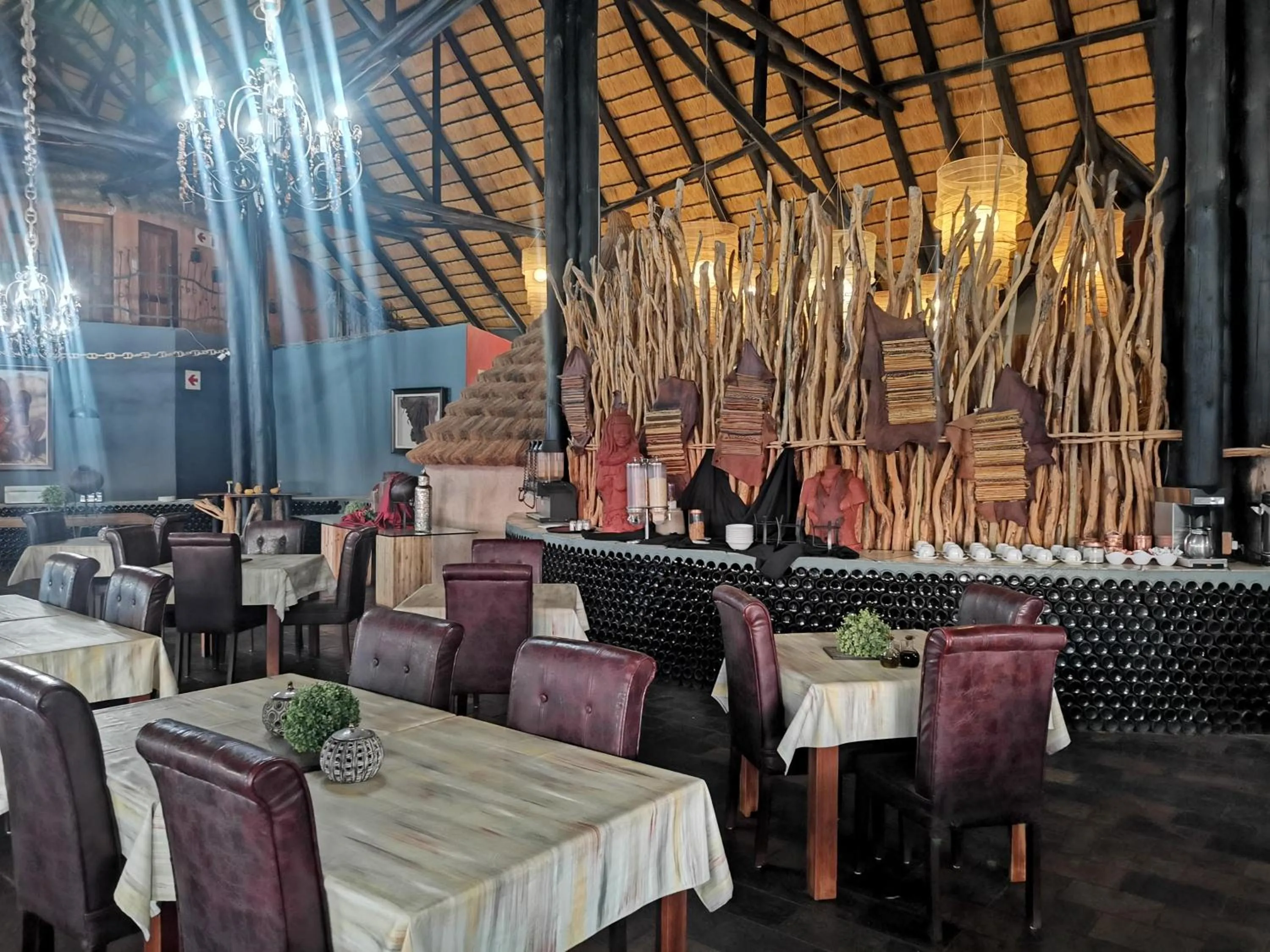 Restaurant/places to eat in Opuwo Country Lodge Campsite