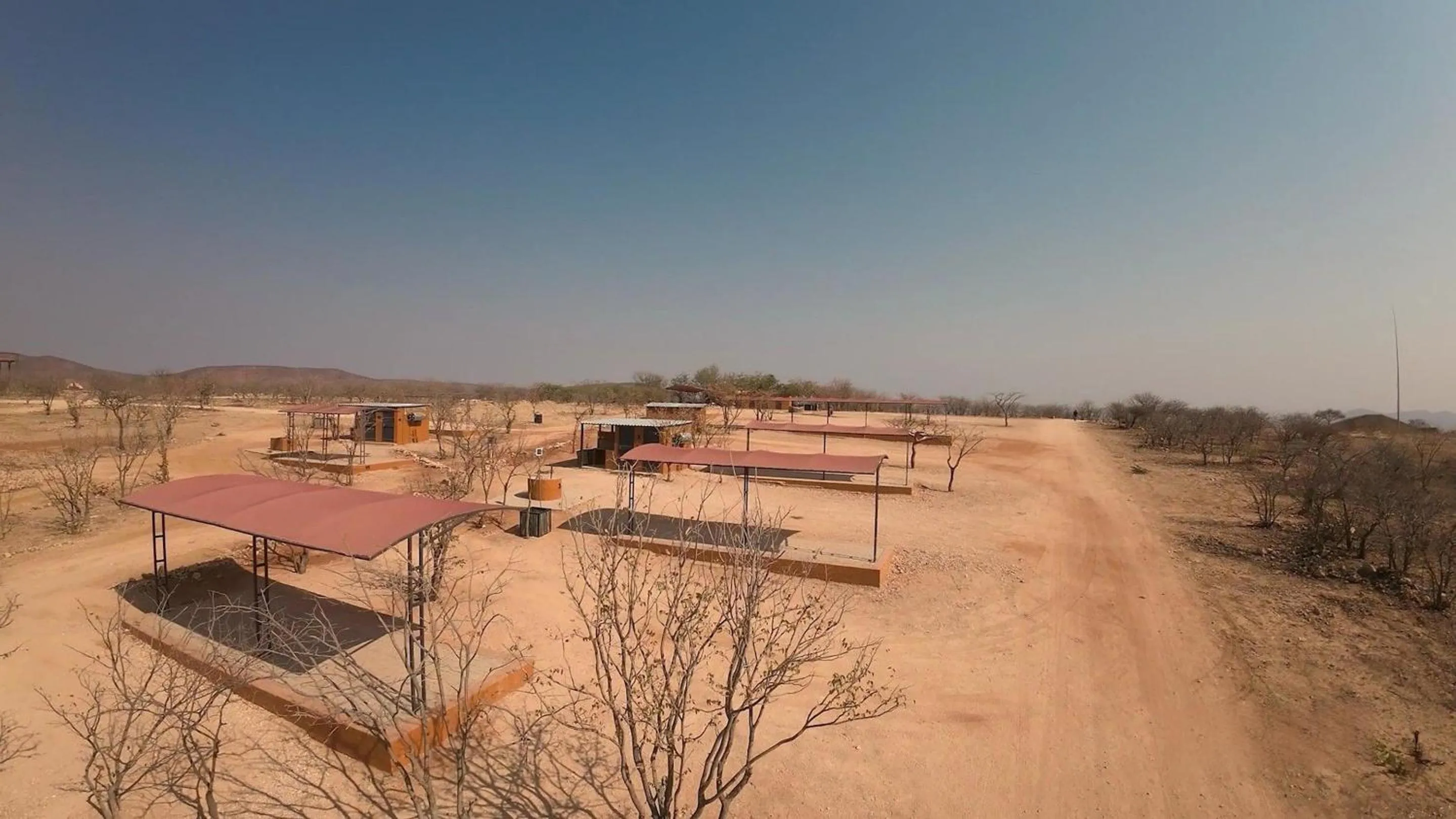 Natural landscape in Opuwo Country Lodge Campsite