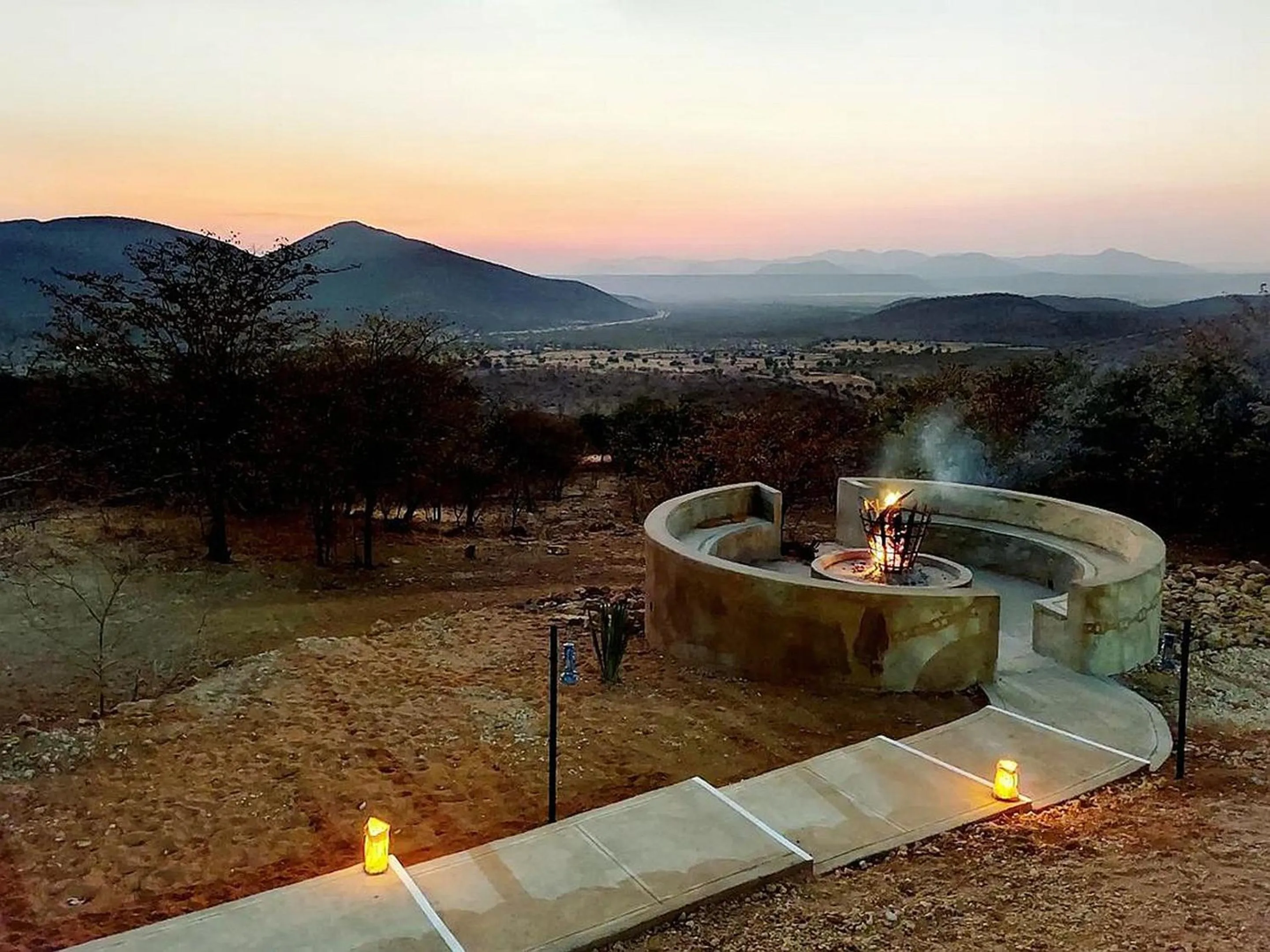 Property building in Opuwo Country Lodge Campsite