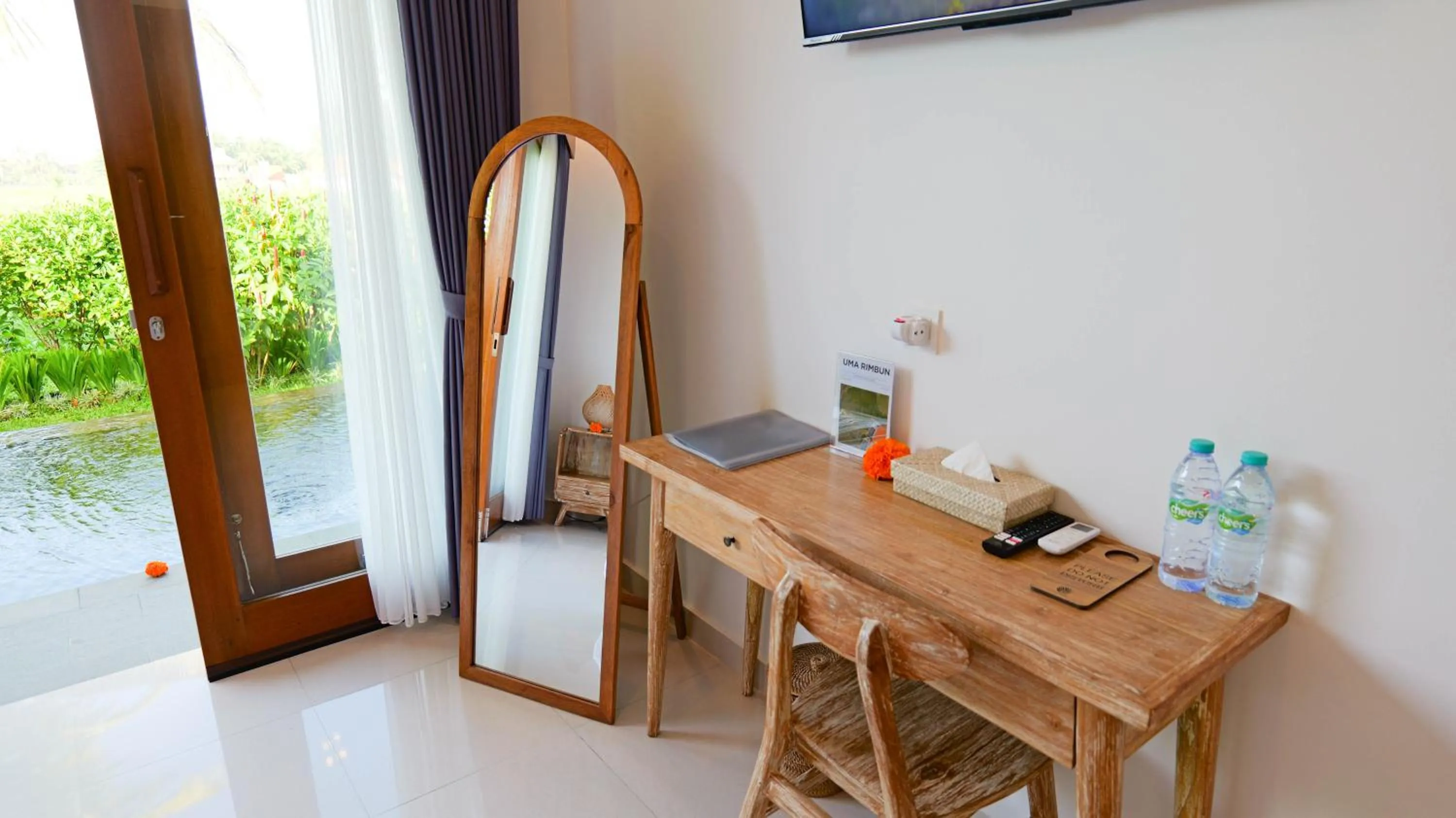TV and multimedia in Uma Rimbun Pool Villa