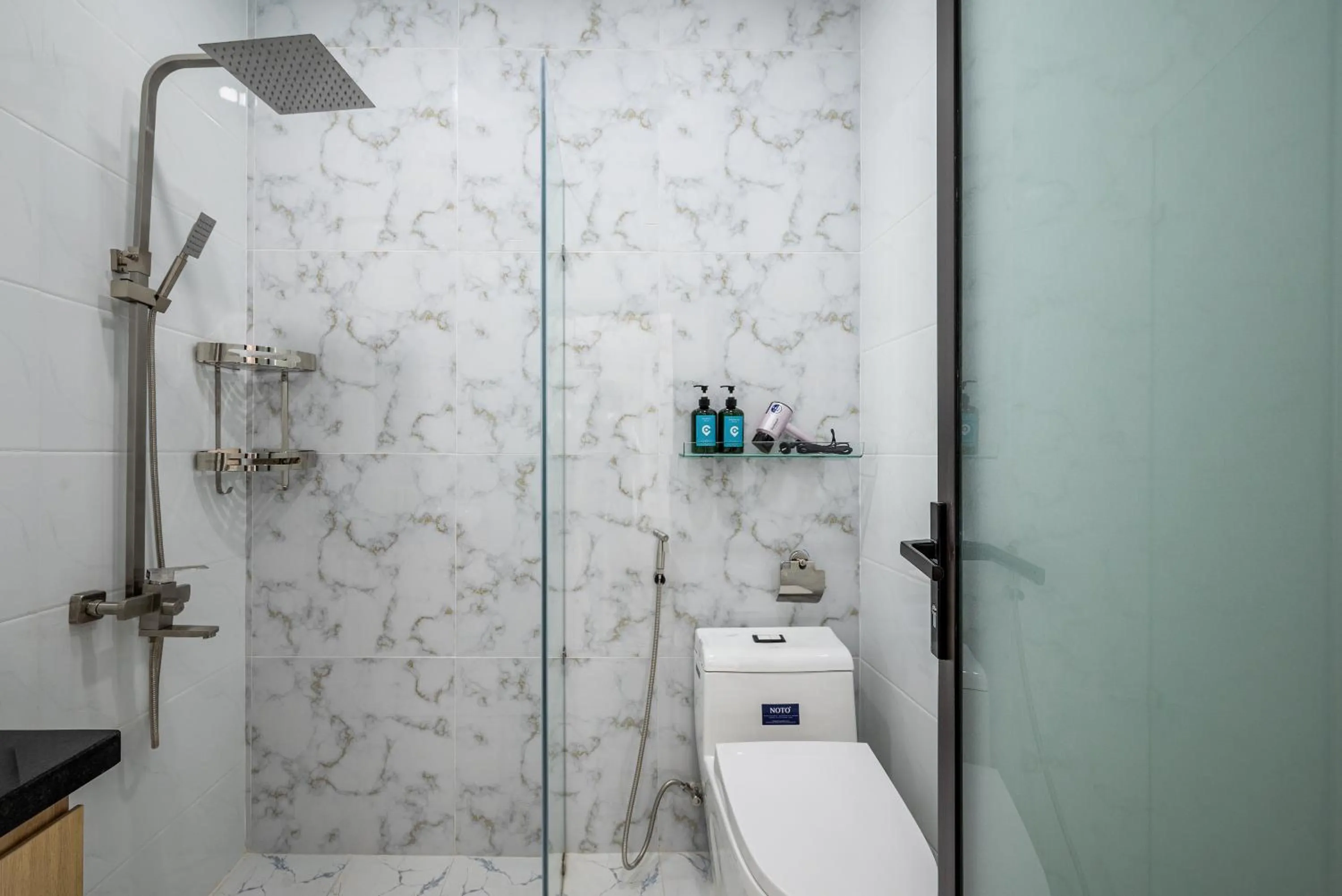 Shower in Cozrum Homes - Selina Residence