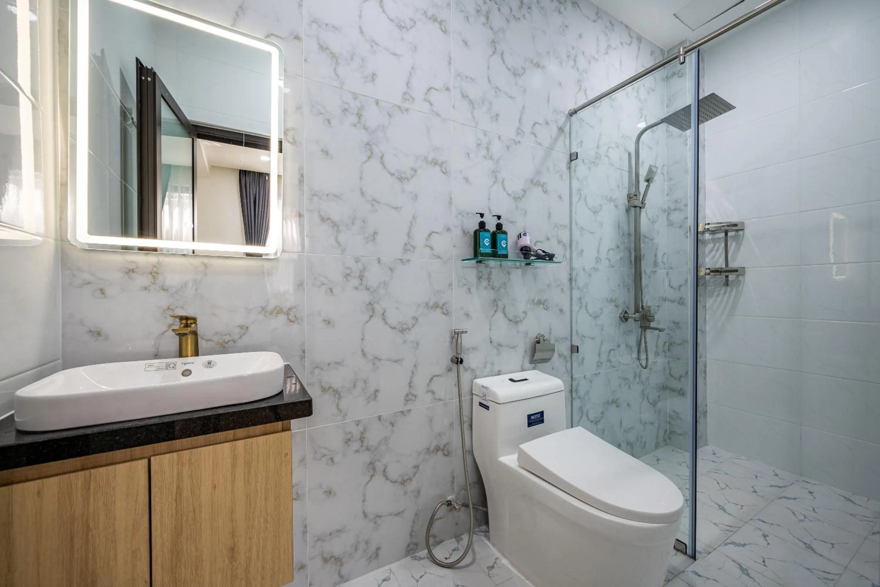 Shower in Cozrum Homes - Selina Residence