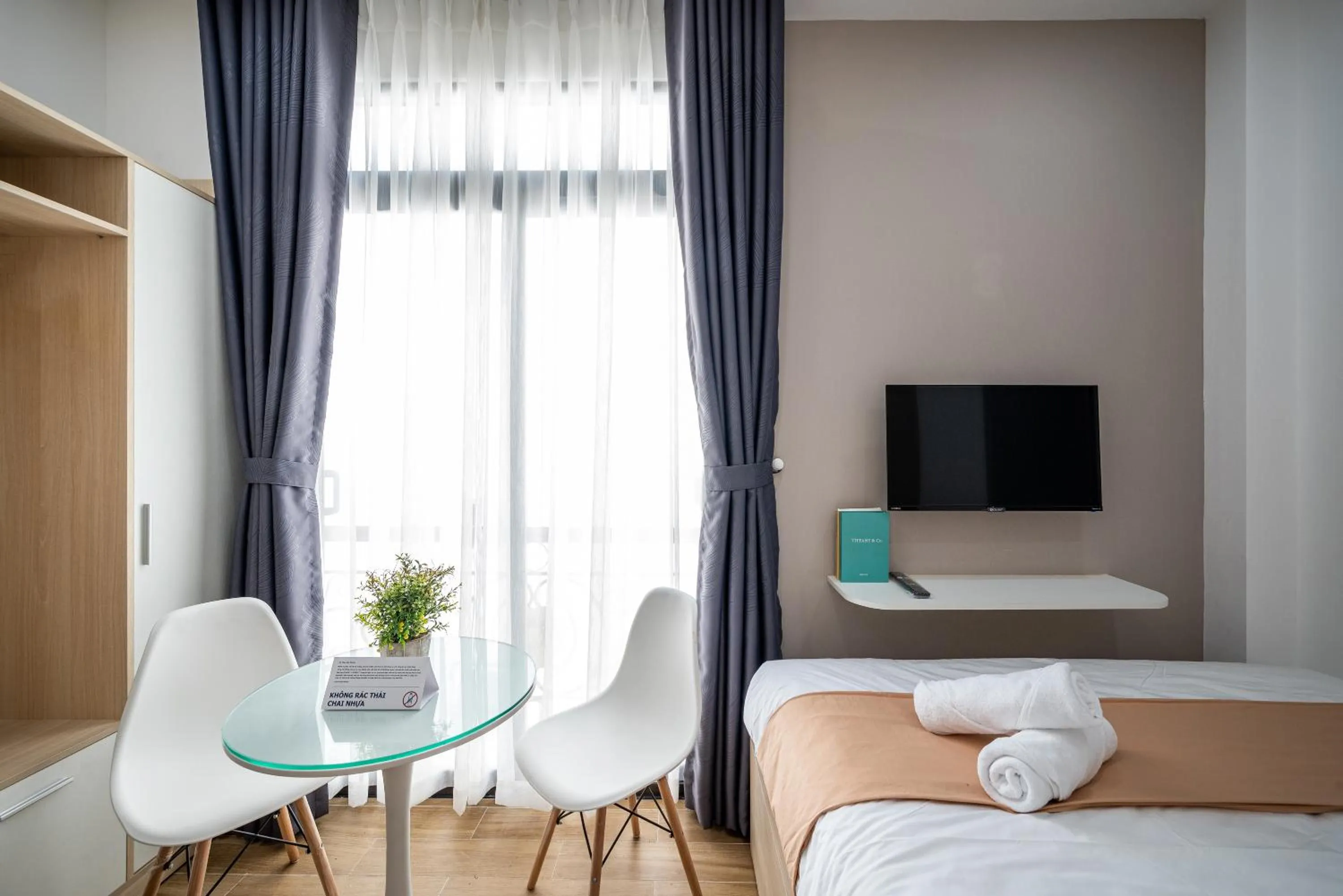 TV and multimedia, Bed in Cozrum Homes - Selina Residence