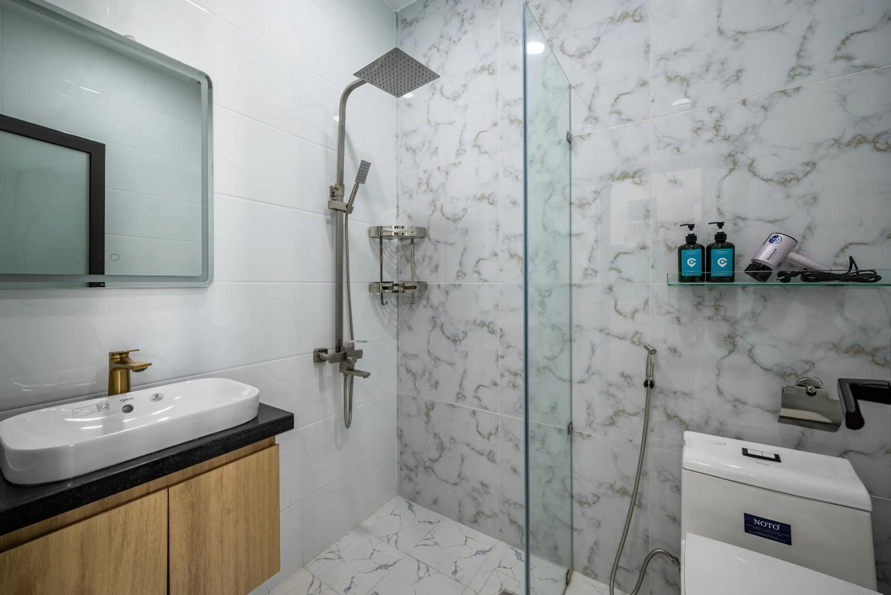 Shower in Cozrum Homes - Selina Residence
