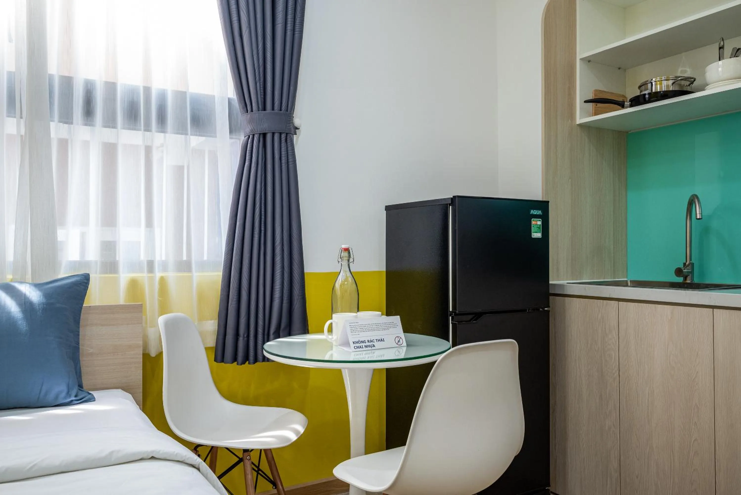 Kitchen or kitchenette in Cozrum Homes - Selina Residence