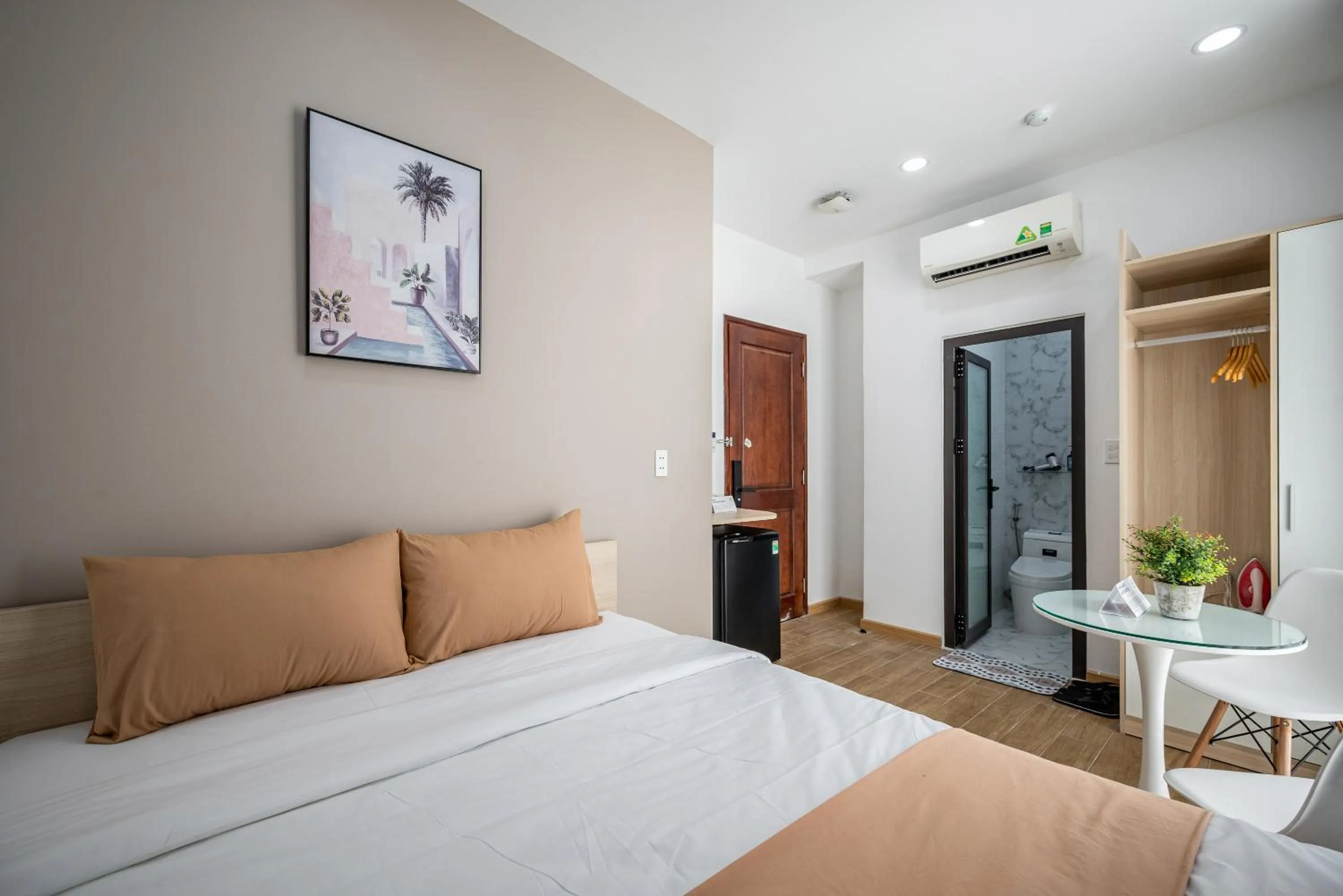 Bathroom, Bed in Cozrum Homes - Selina Residence