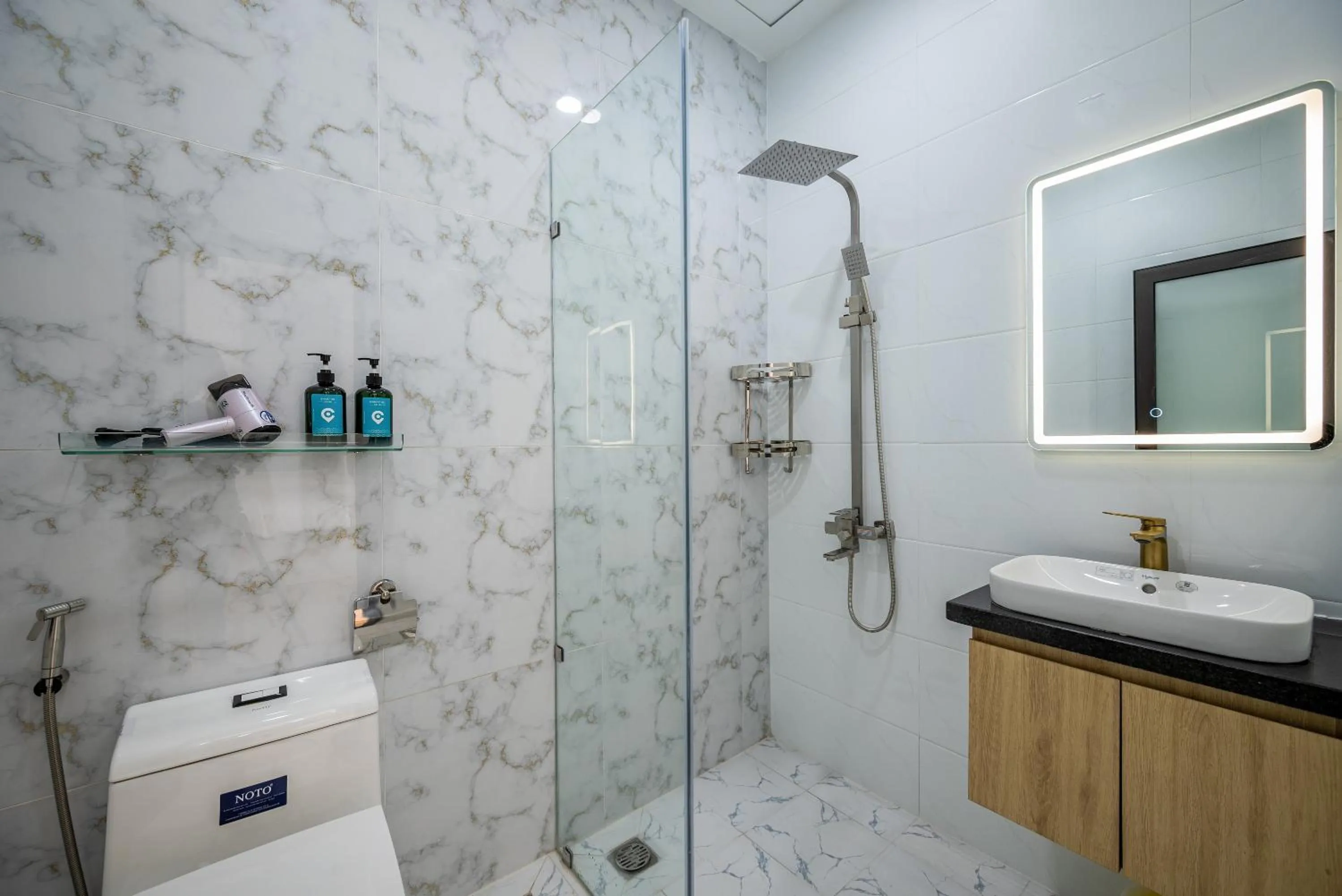Shower in Cozrum Homes - Selina Residence