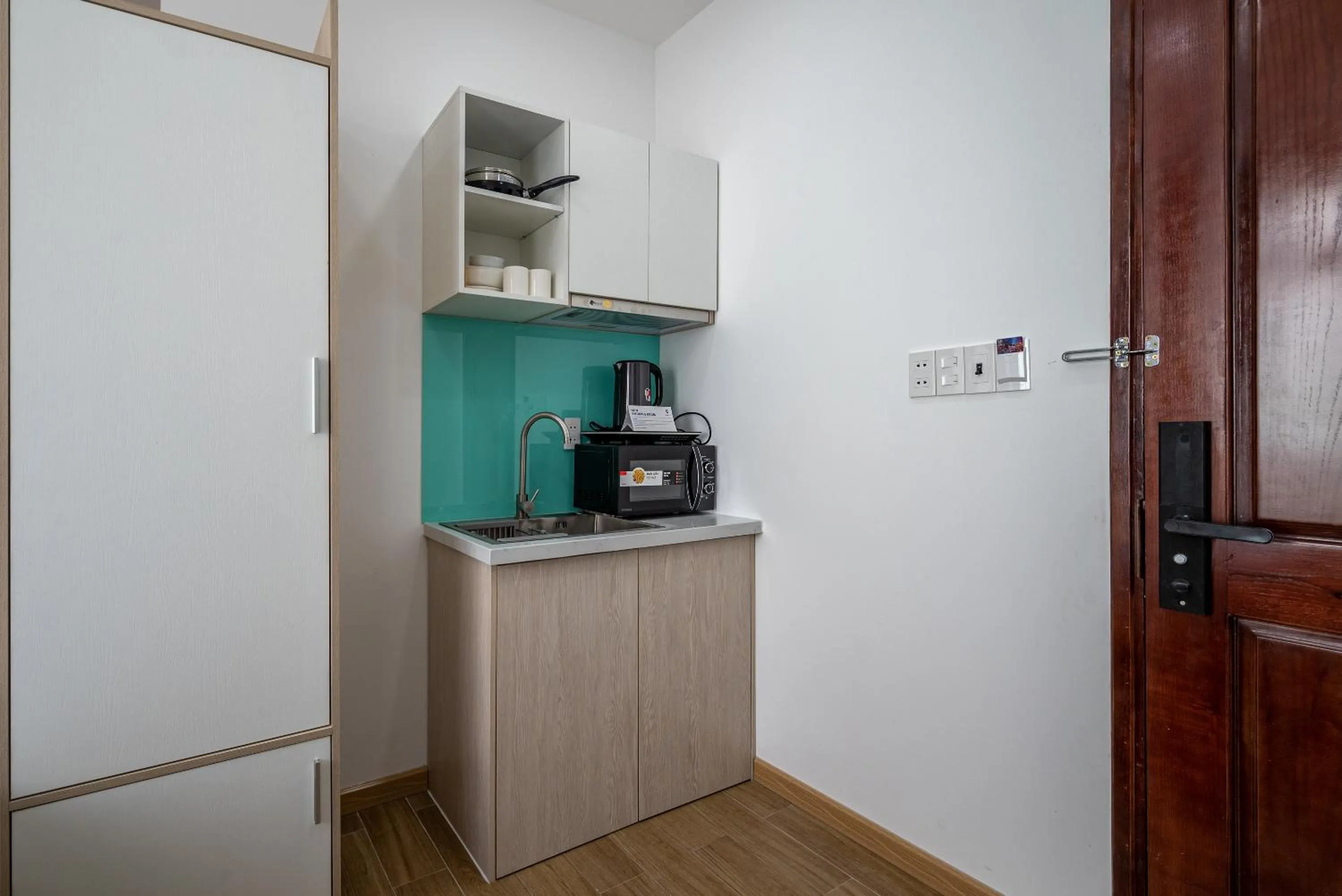 Kitchen or kitchenette in Cozrum Homes - Selina Residence