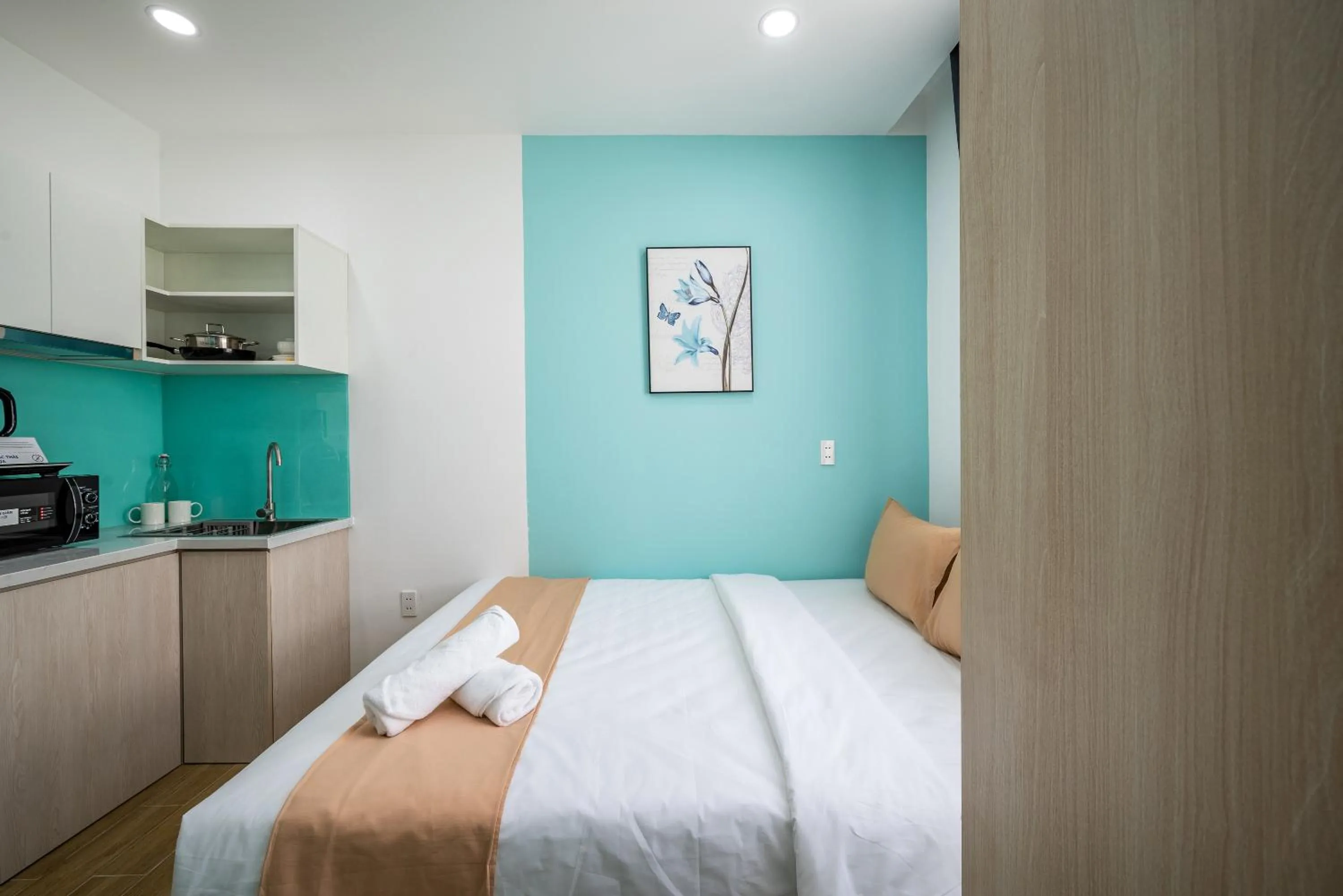 Bed in Cozrum Homes - Selina Residence