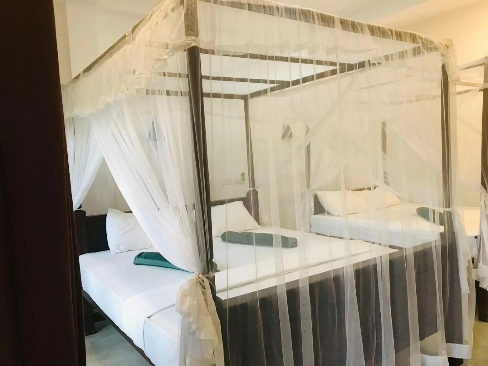 Bedroom, Bed in Sea Glow - Tangalle