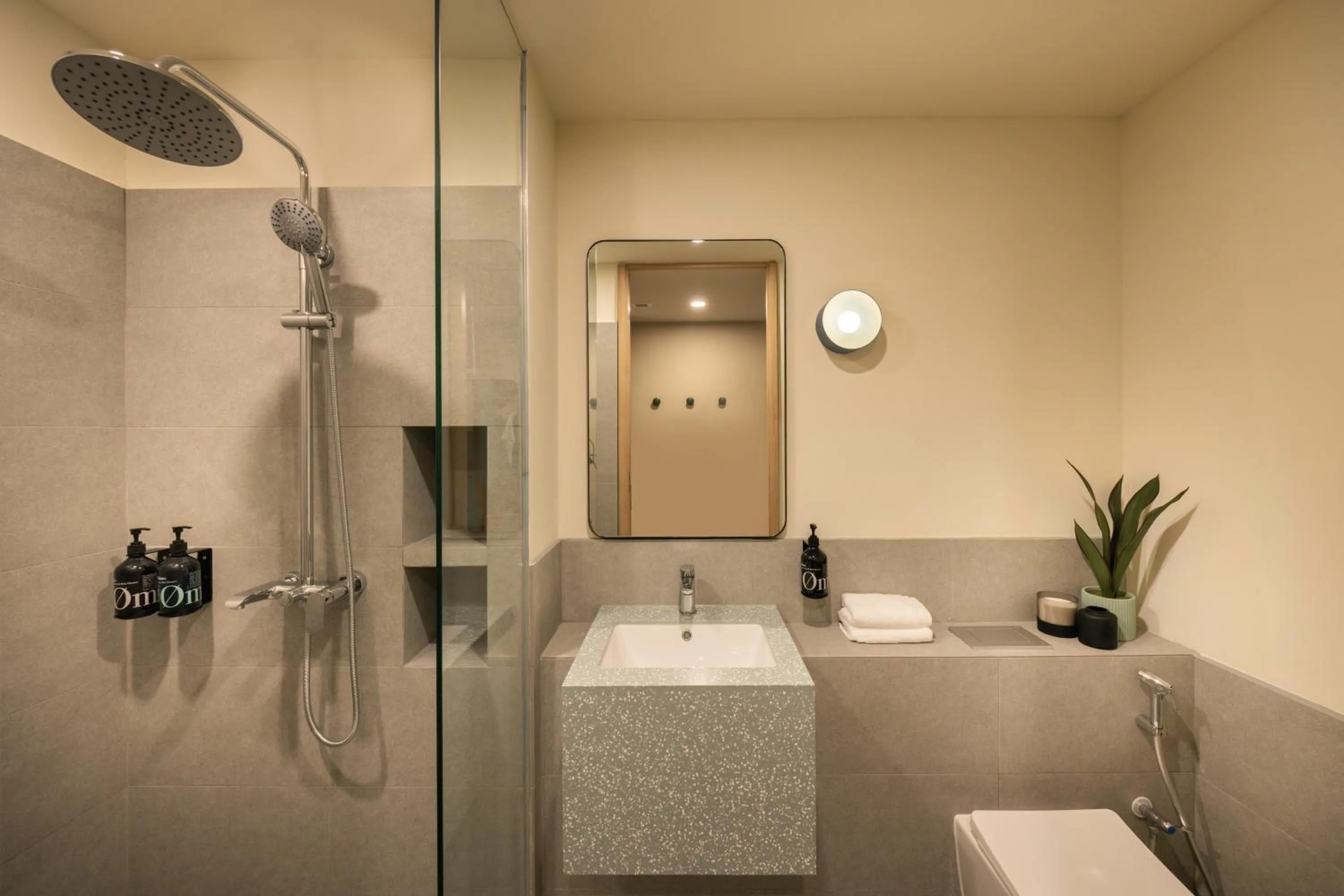 Shower in Alma House