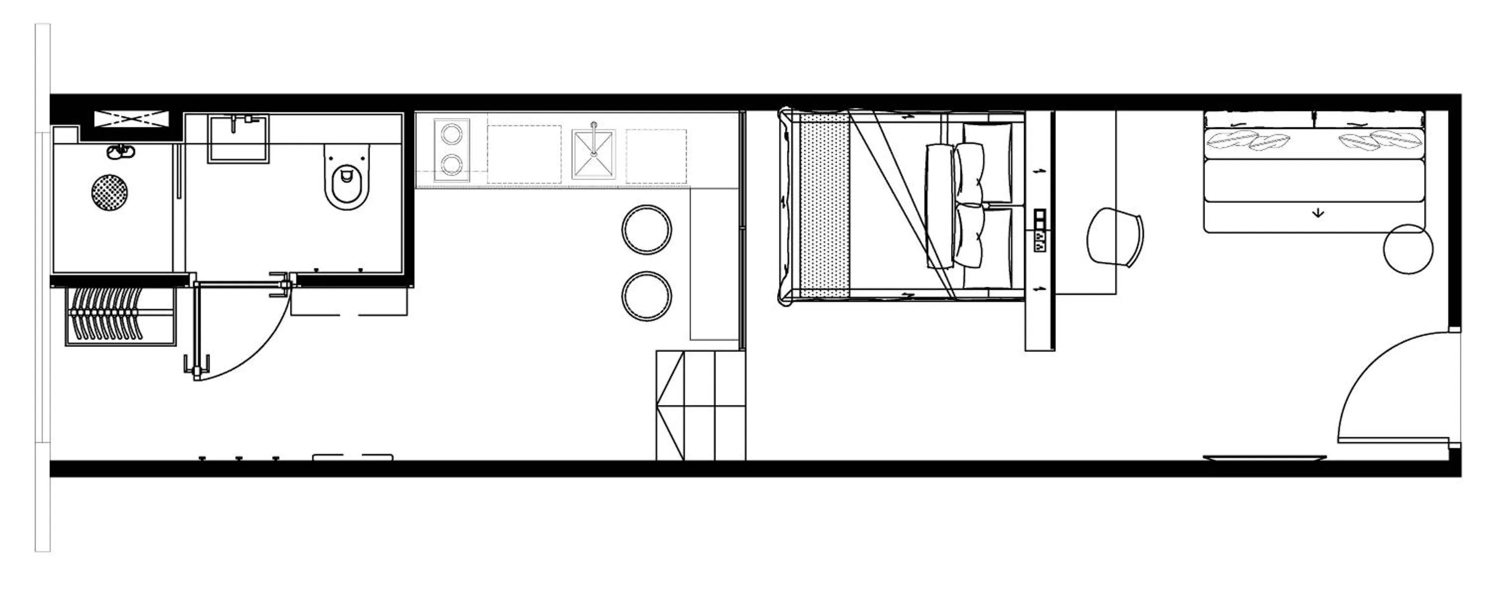 Floor plan in Alma House