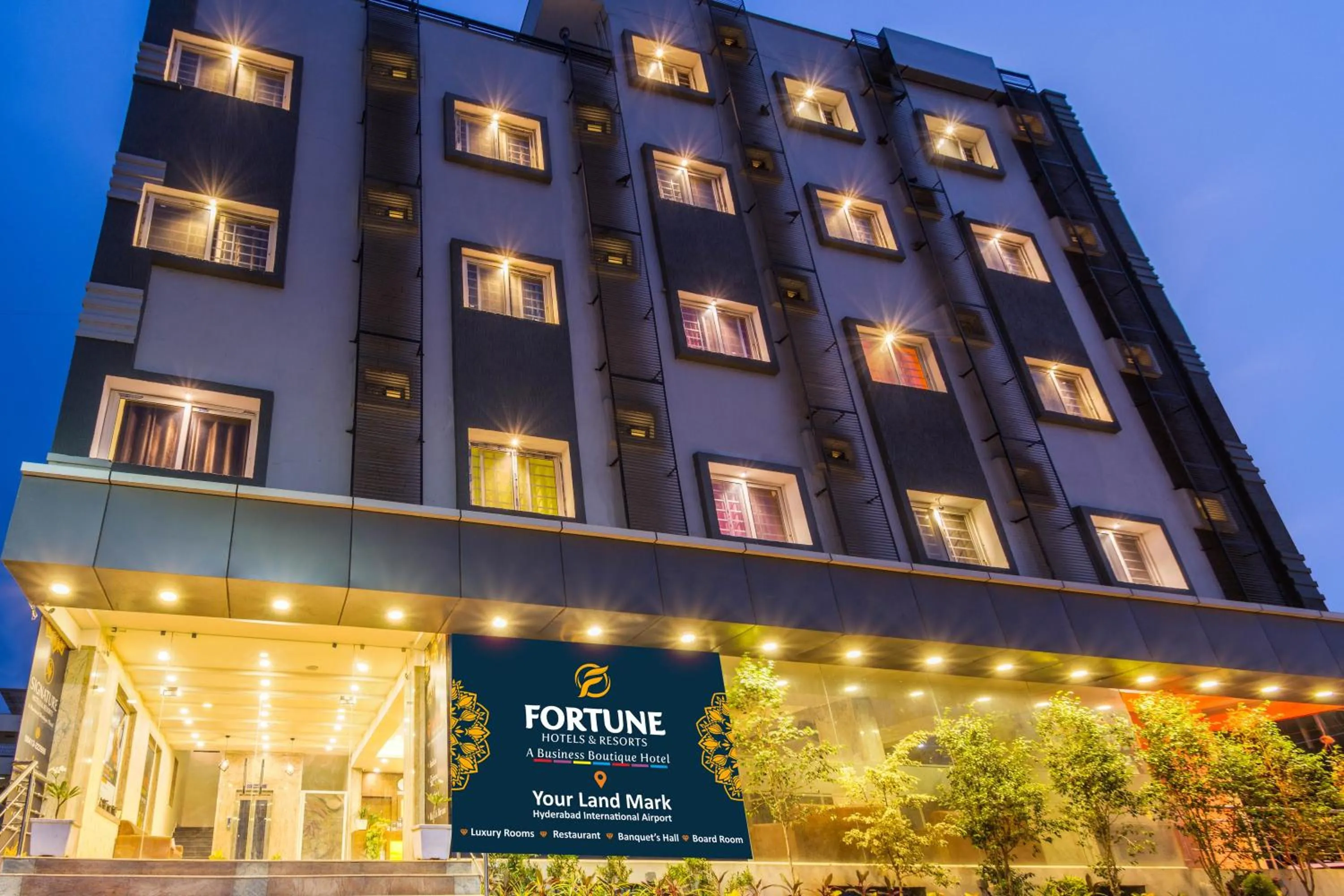 Property building in Hotel Fortune Hyderabad Airport Zone