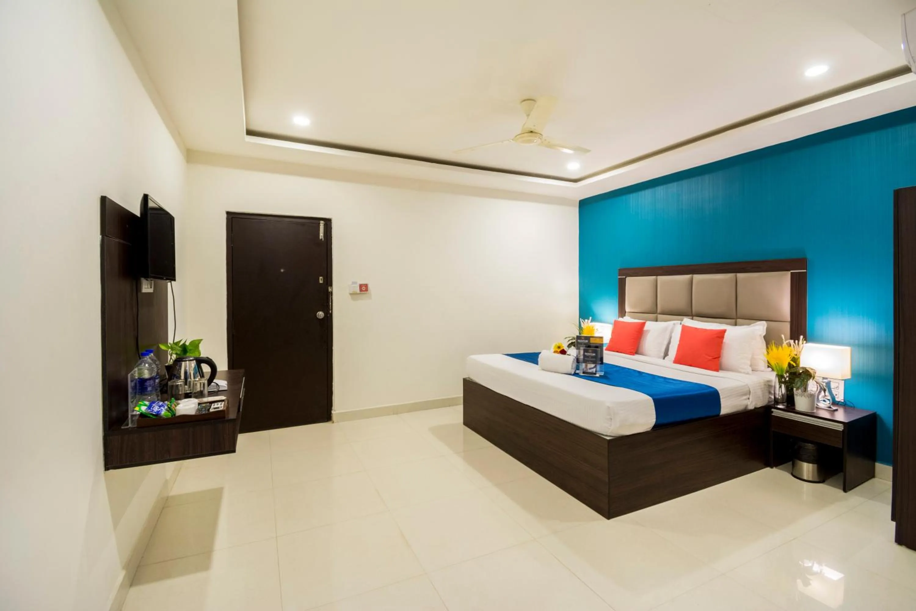 Bed in Hotel Fortune Hyderabad Airport Zone
