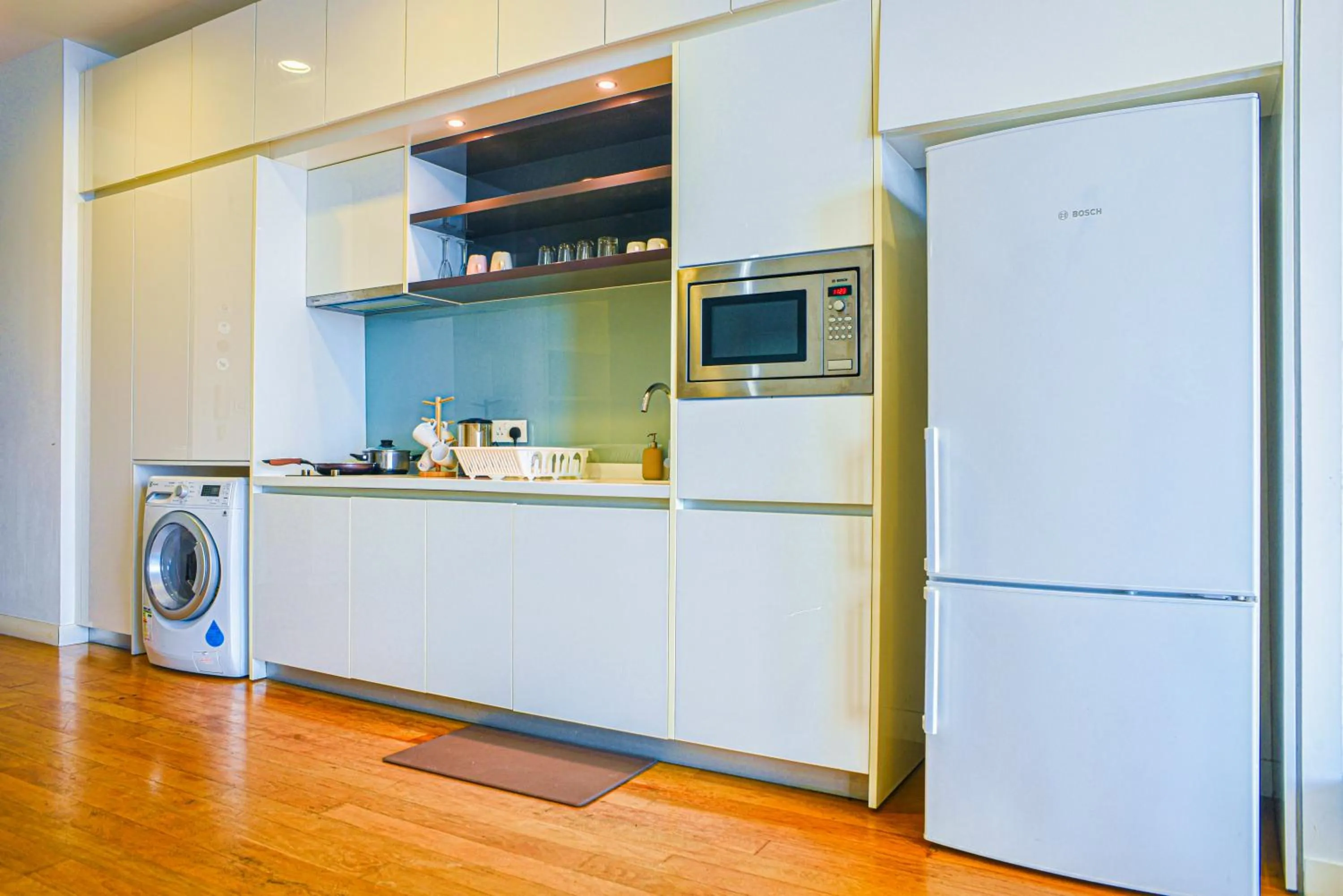 kitchen in SKYWARD SUITES at Platinum KLCC