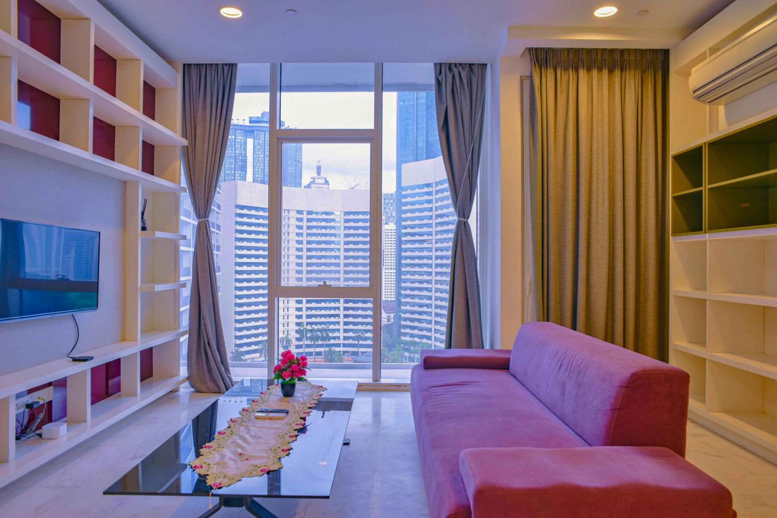 TV and multimedia in SKYWARD SUITES at Platinum KLCC