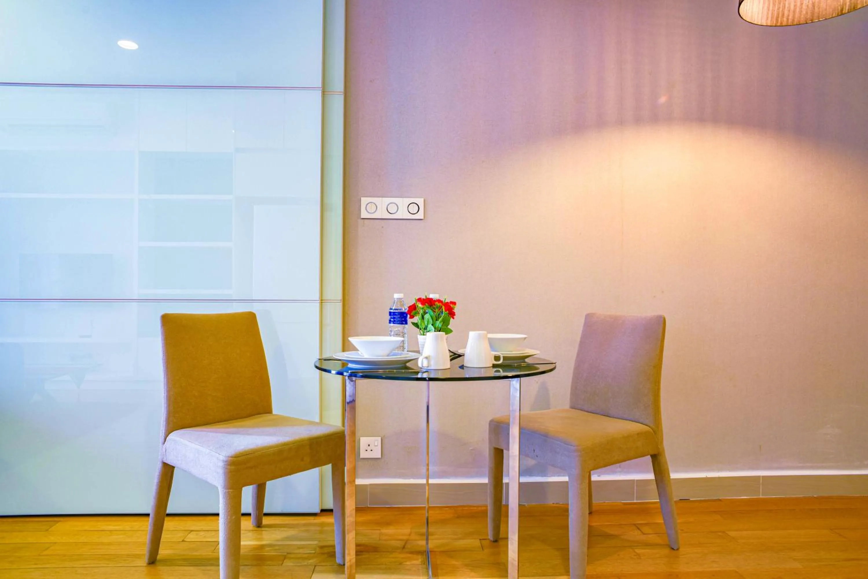 Dining area in SKYWARD SUITES at Platinum KLCC