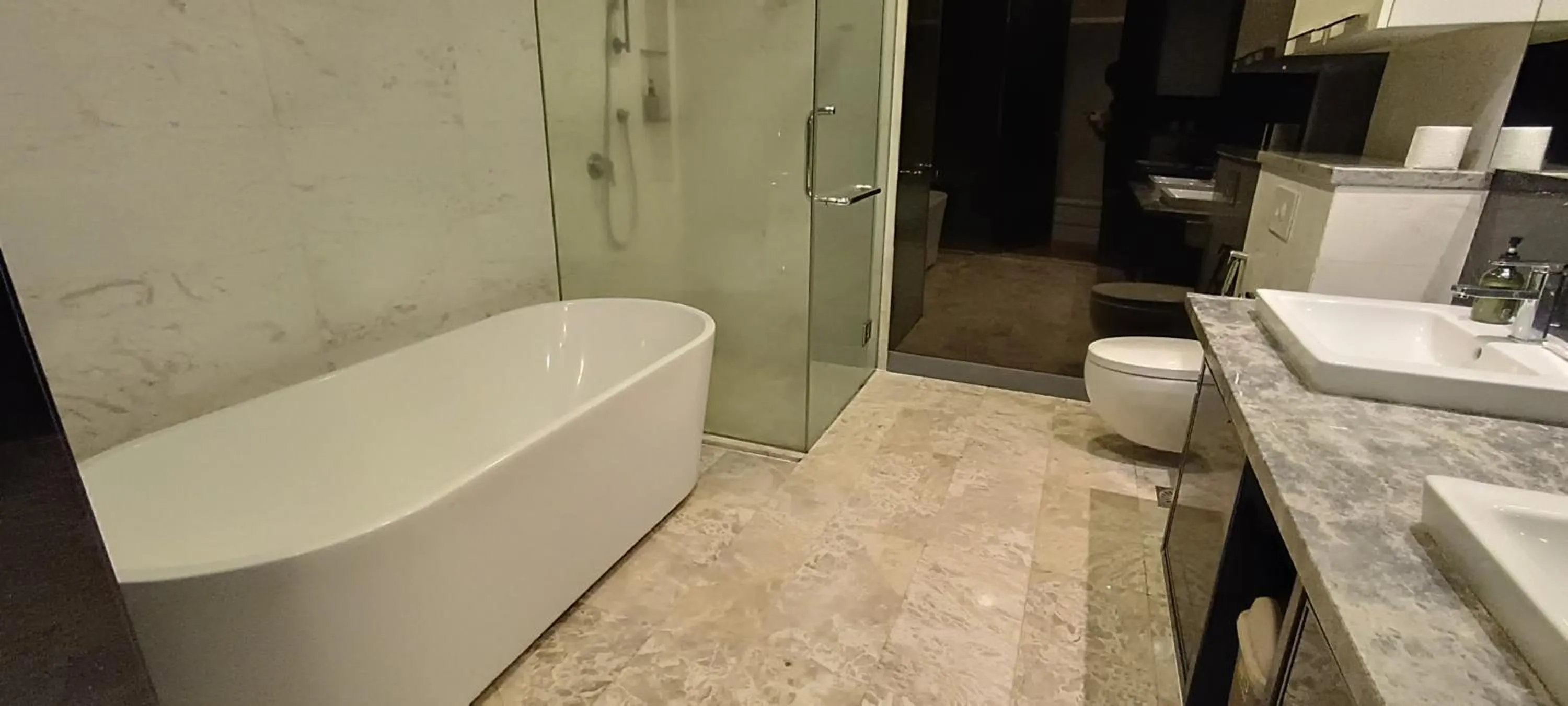 Shower in SKYWARD SUITES at Platinum KLCC