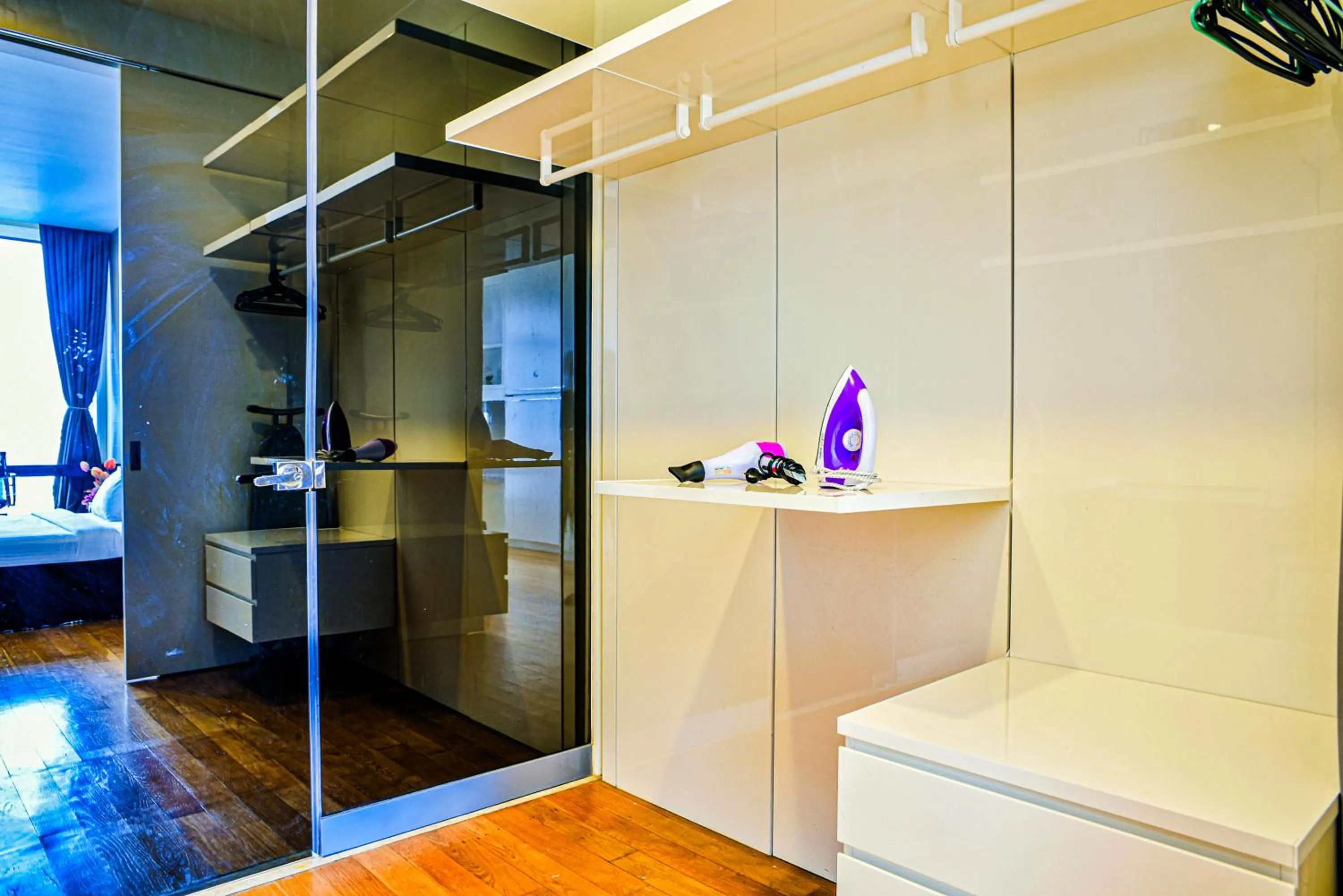 wardrobe in SKYWARD SUITES at Platinum KLCC