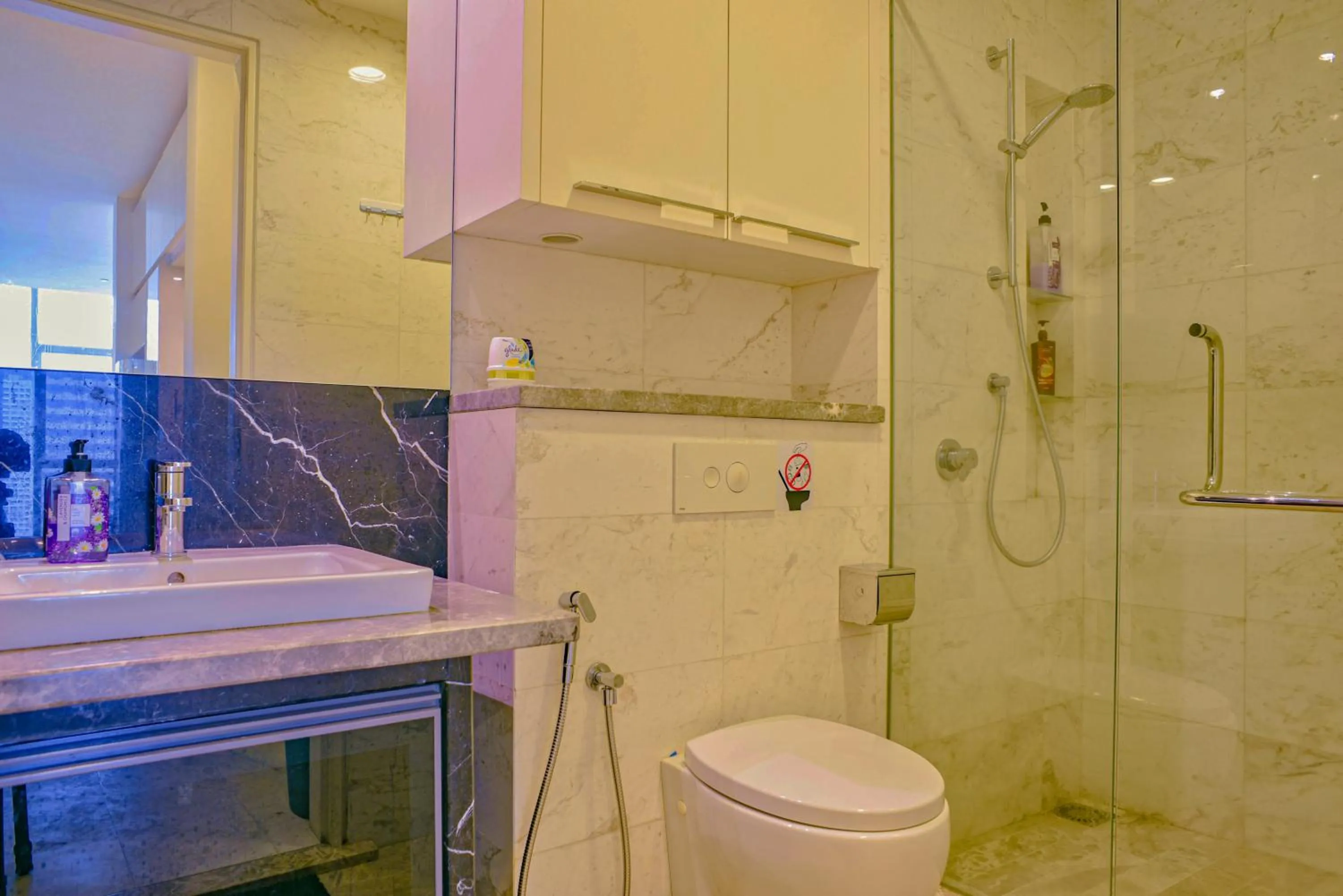 Shower in SKYWARD SUITES at Platinum KLCC