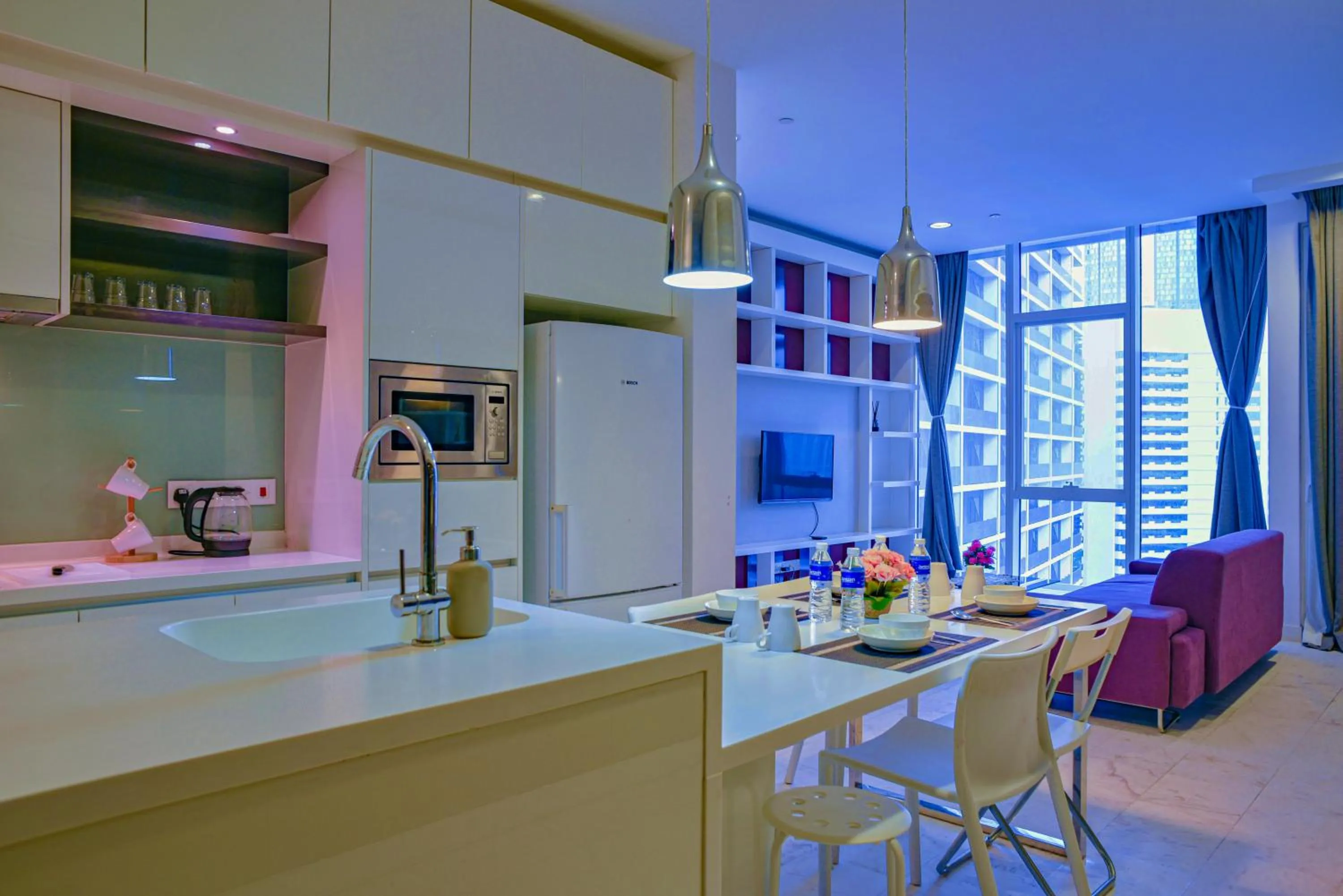 TV and multimedia in SKYWARD SUITES at Platinum KLCC