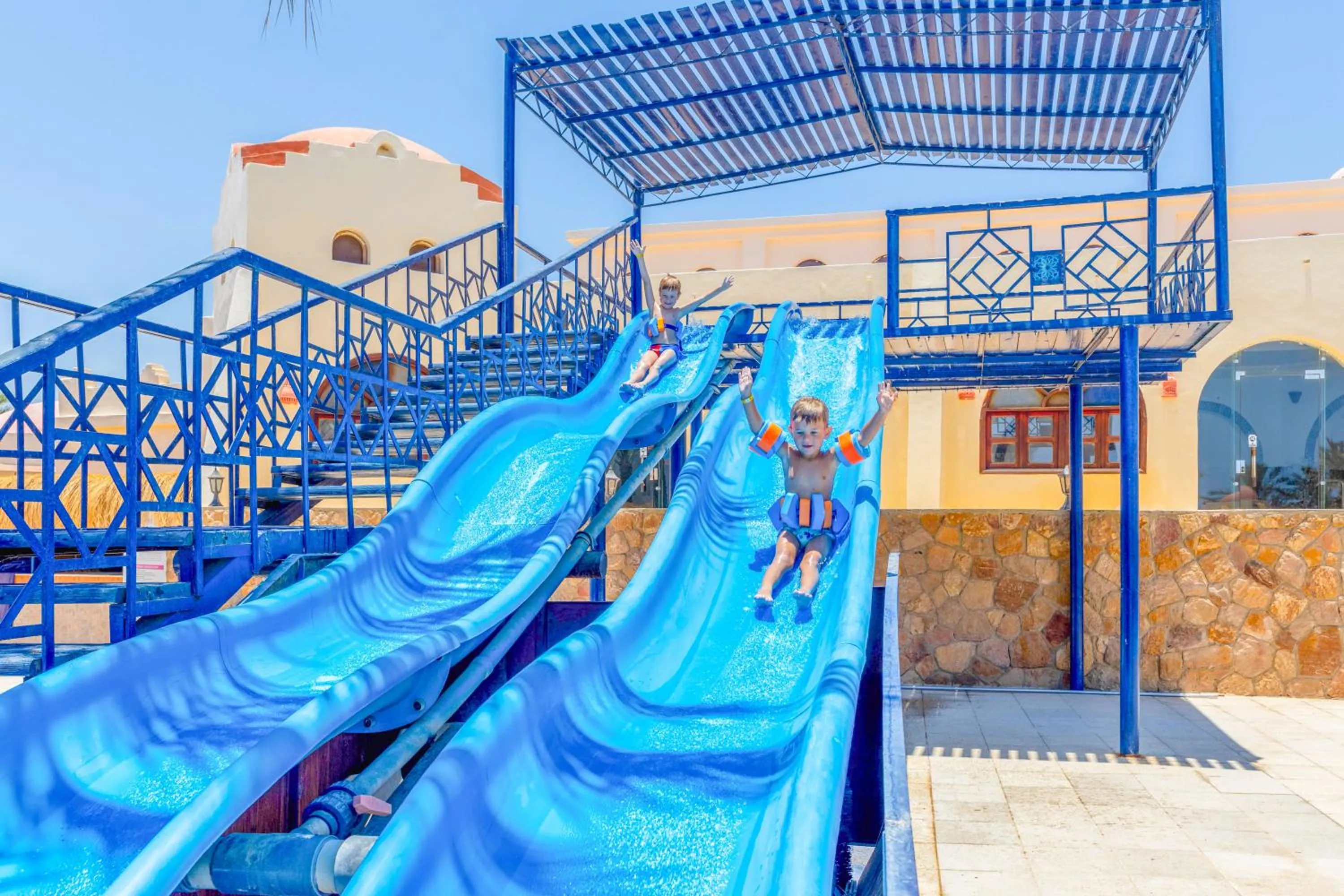Aqua park in Protels Beach Club & SPA