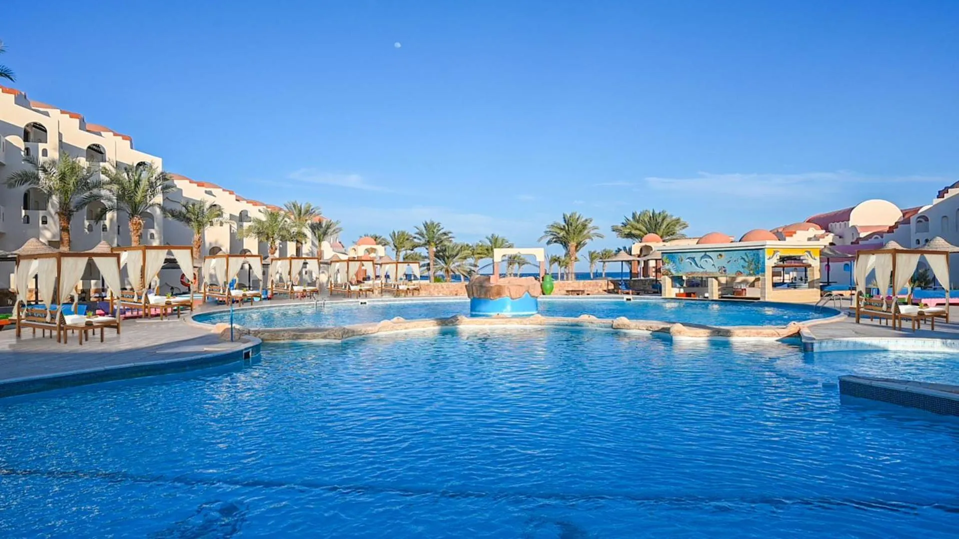 Pool view in Protels Beach Club & SPA