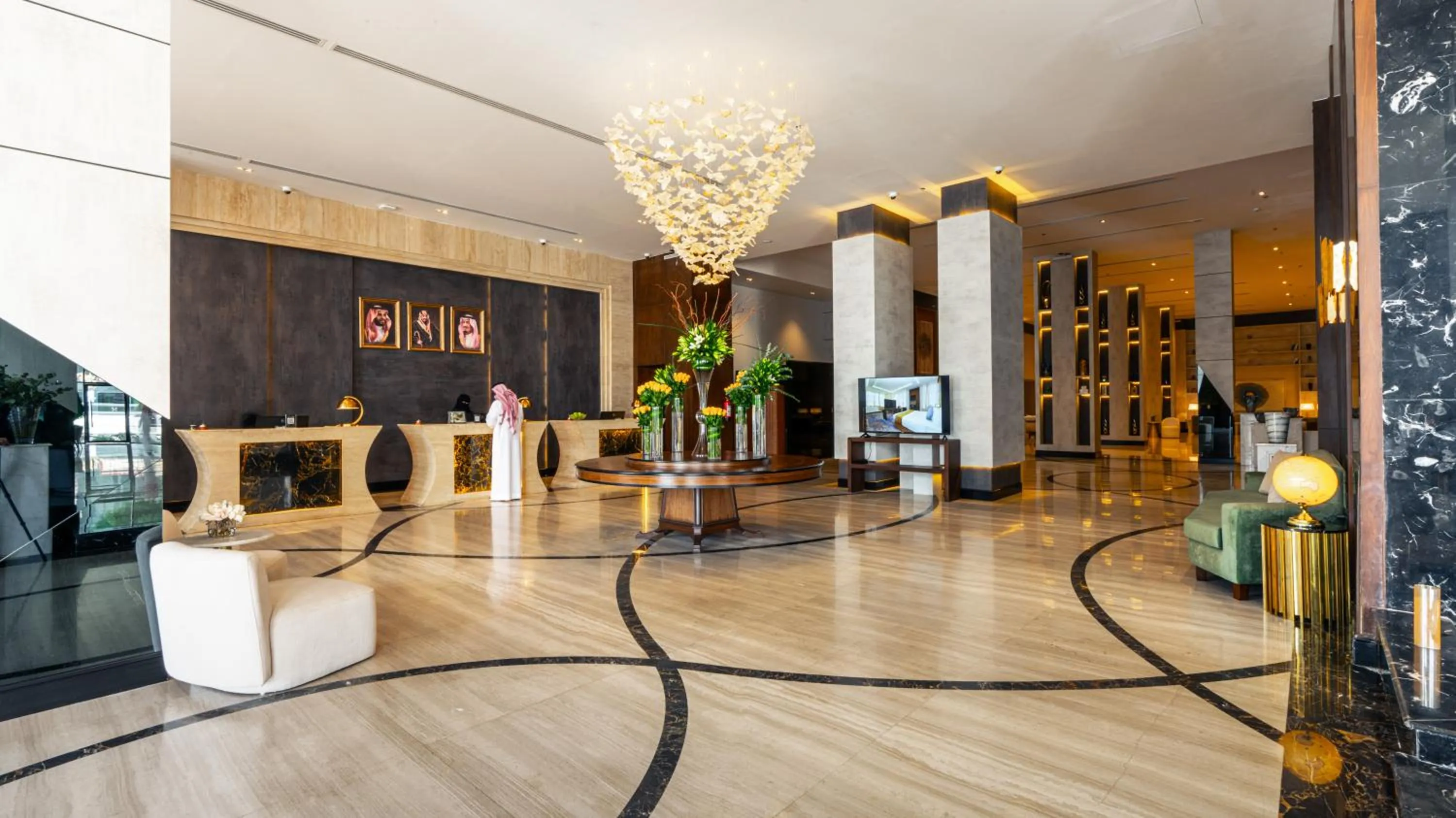 Lobby or reception in Novo Hotel