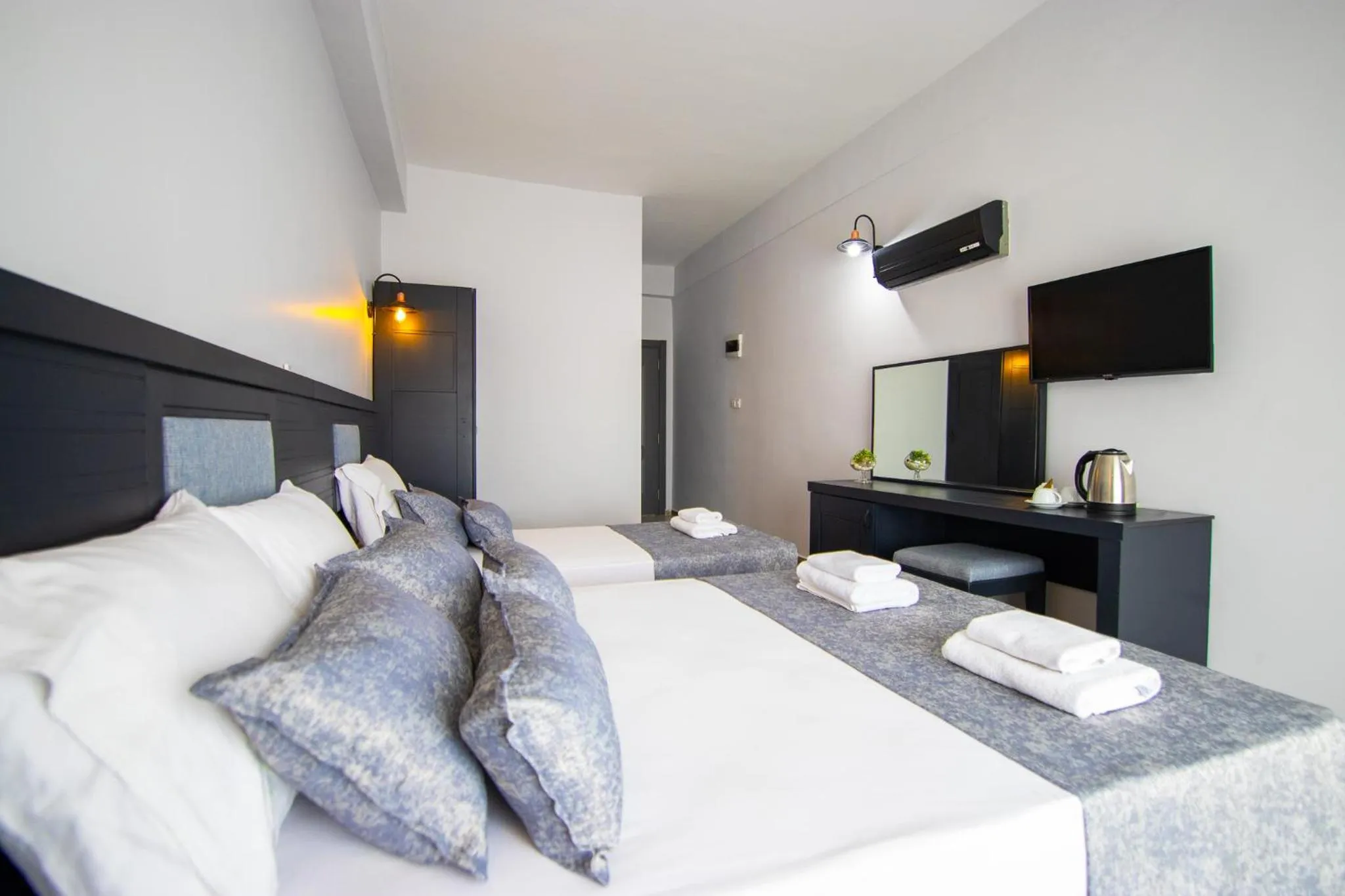 Bed in Hotel Le Marin