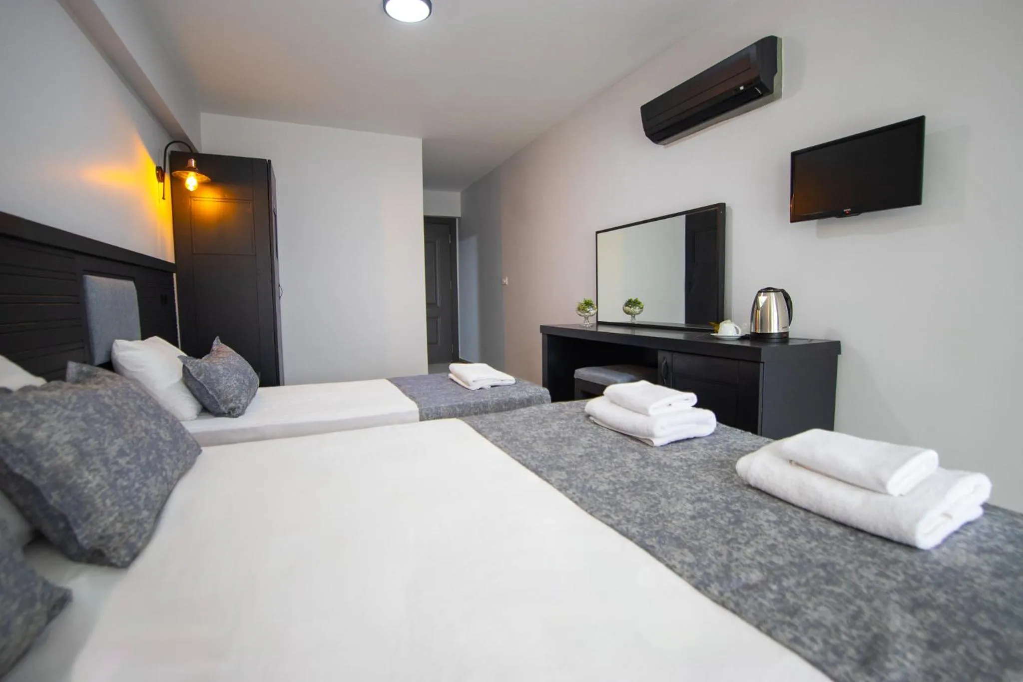 Bed in Hotel Le Marin