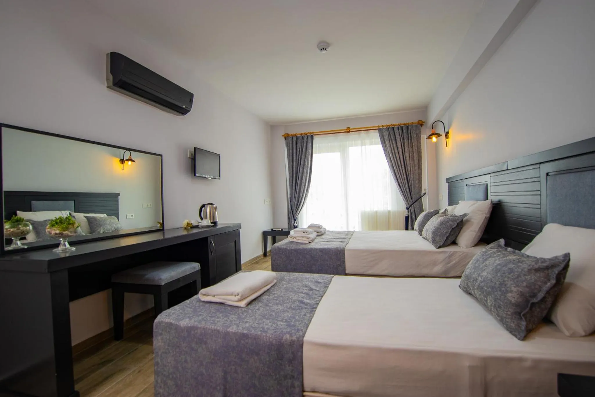 Bed in Hotel Le Marin