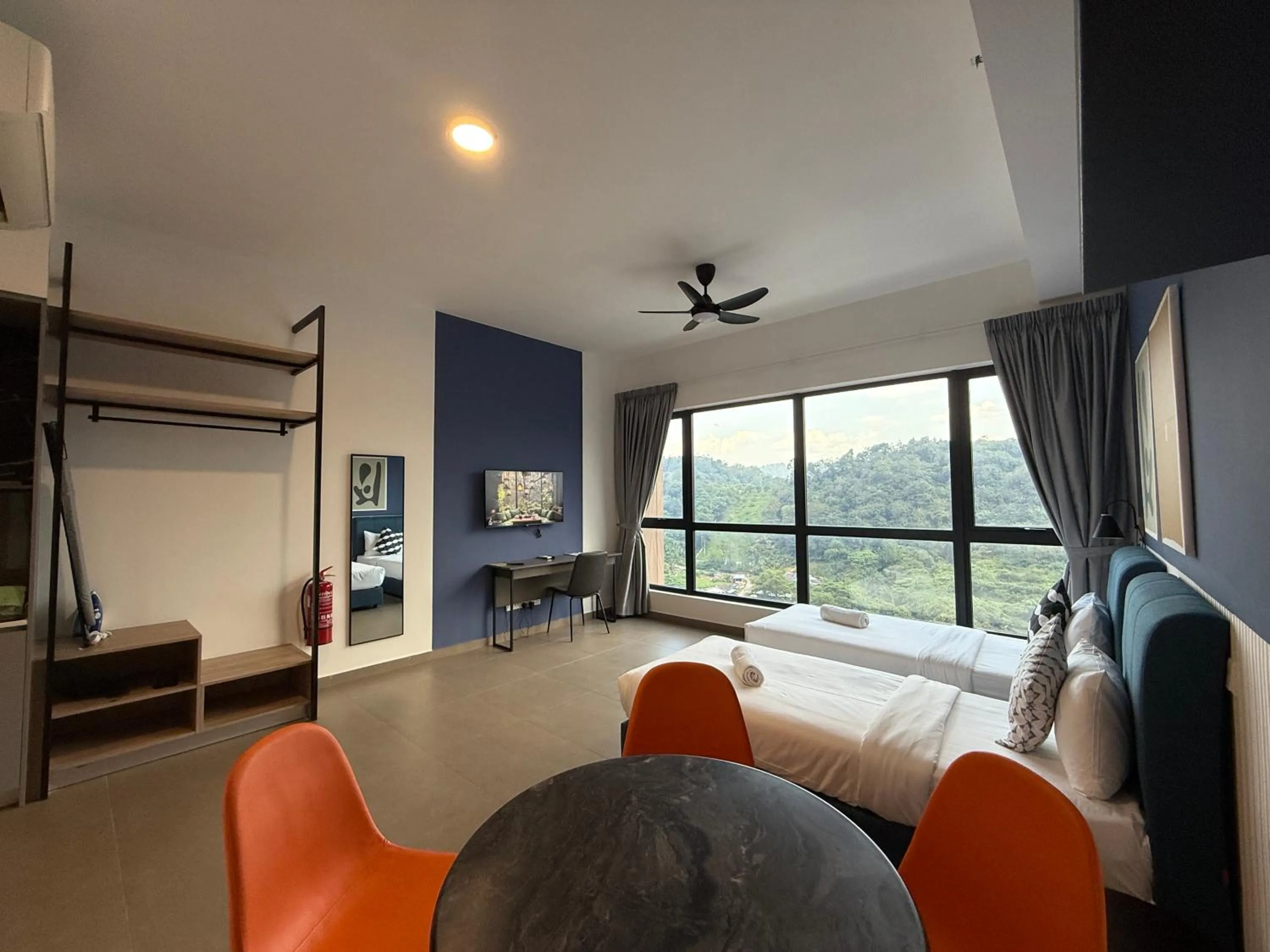 Bed in Mossaz Mana-Mana Suites Kuala Lumpur