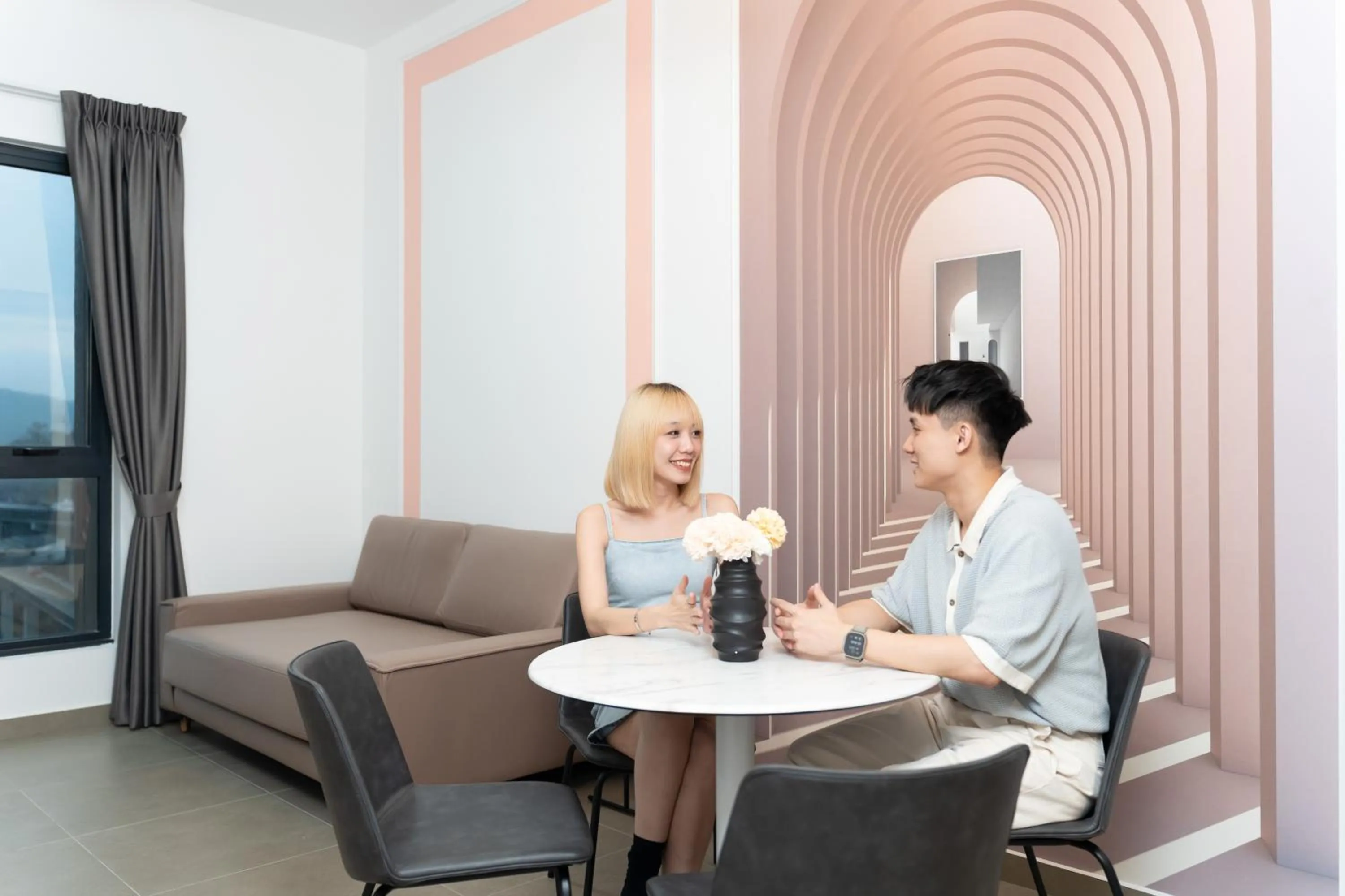 Dining area in Mossaz Mana-Mana Suites Kuala Lumpur