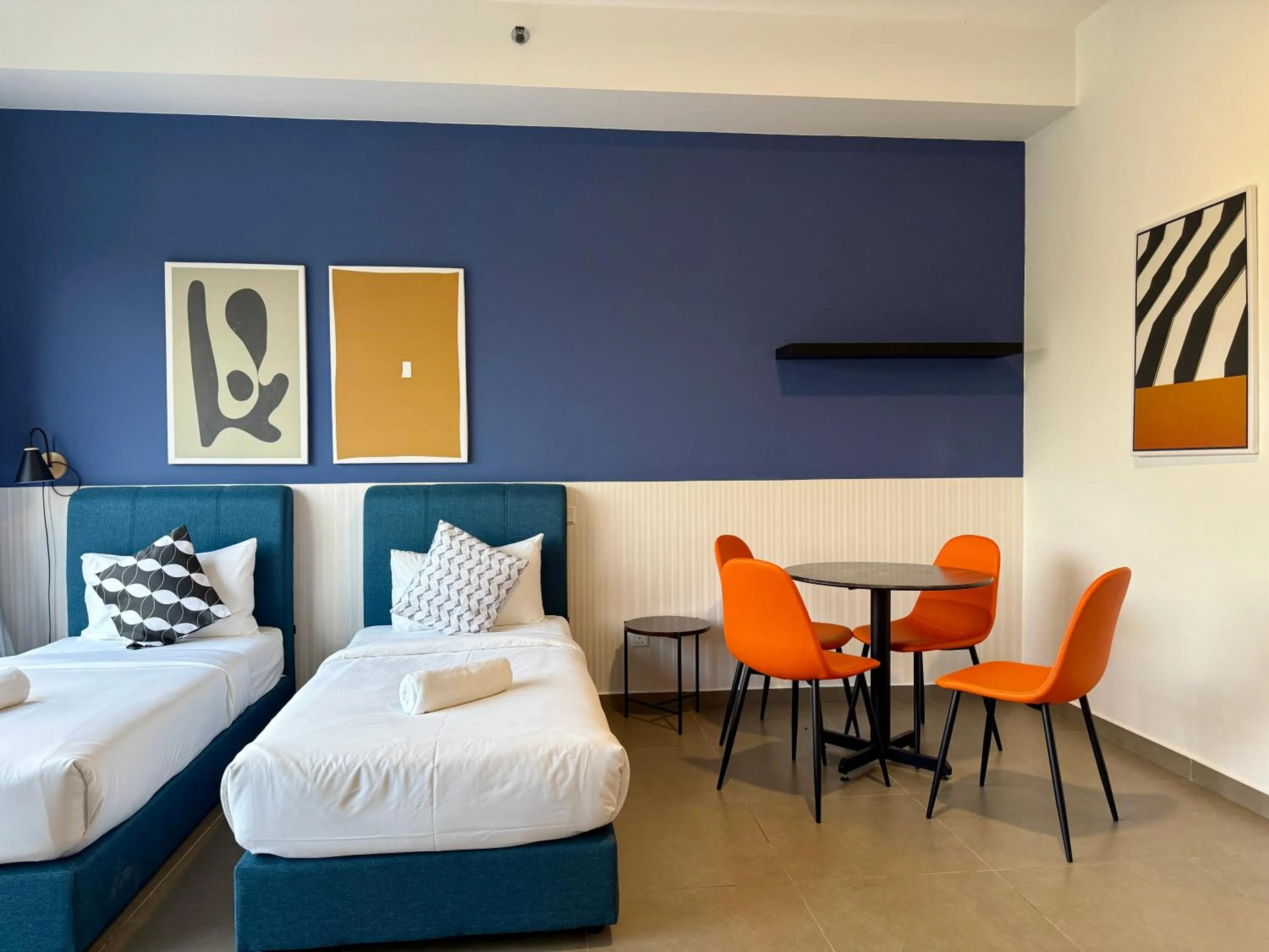 Bed in Mossaz Mana-Mana Suites Kuala Lumpur