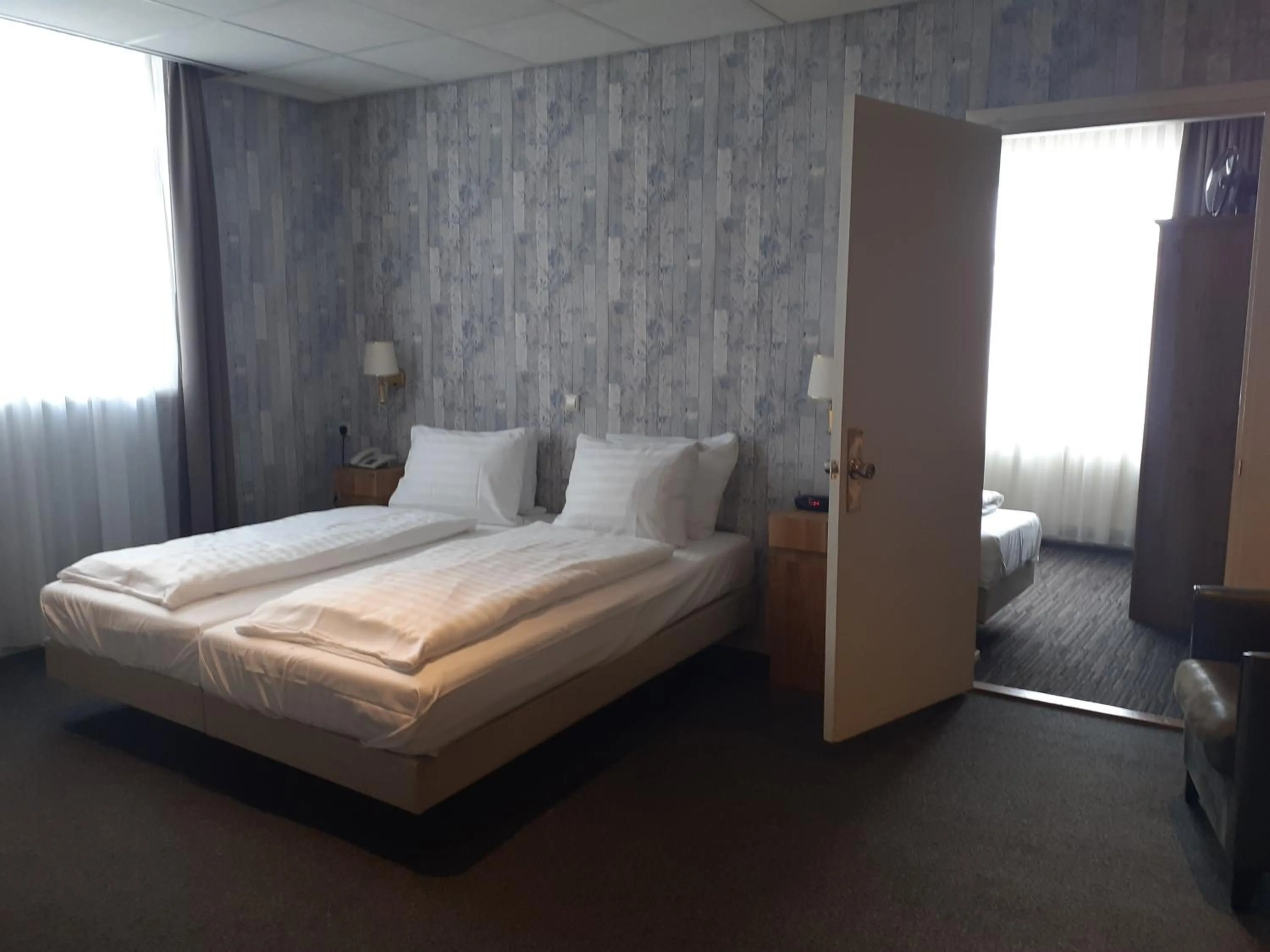 Bed in Grand Hotel Monopole